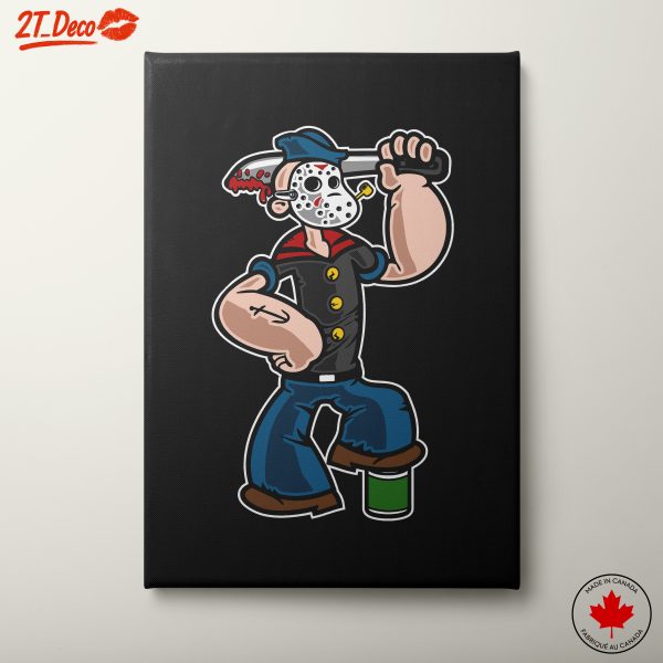 Cartoon Horror Theme with Strong Character