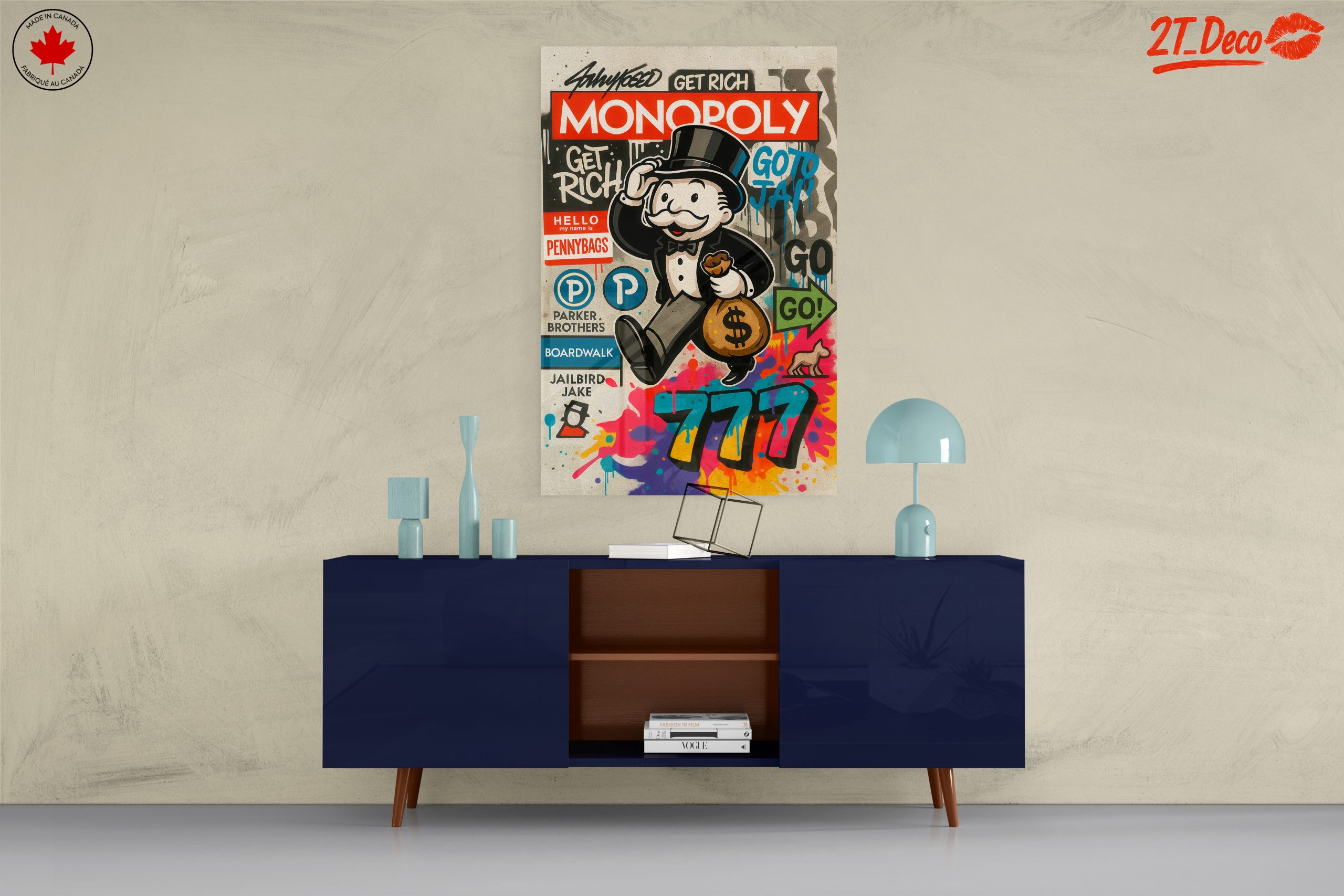 Monopoly Pop Art Inspired Print - Image 8