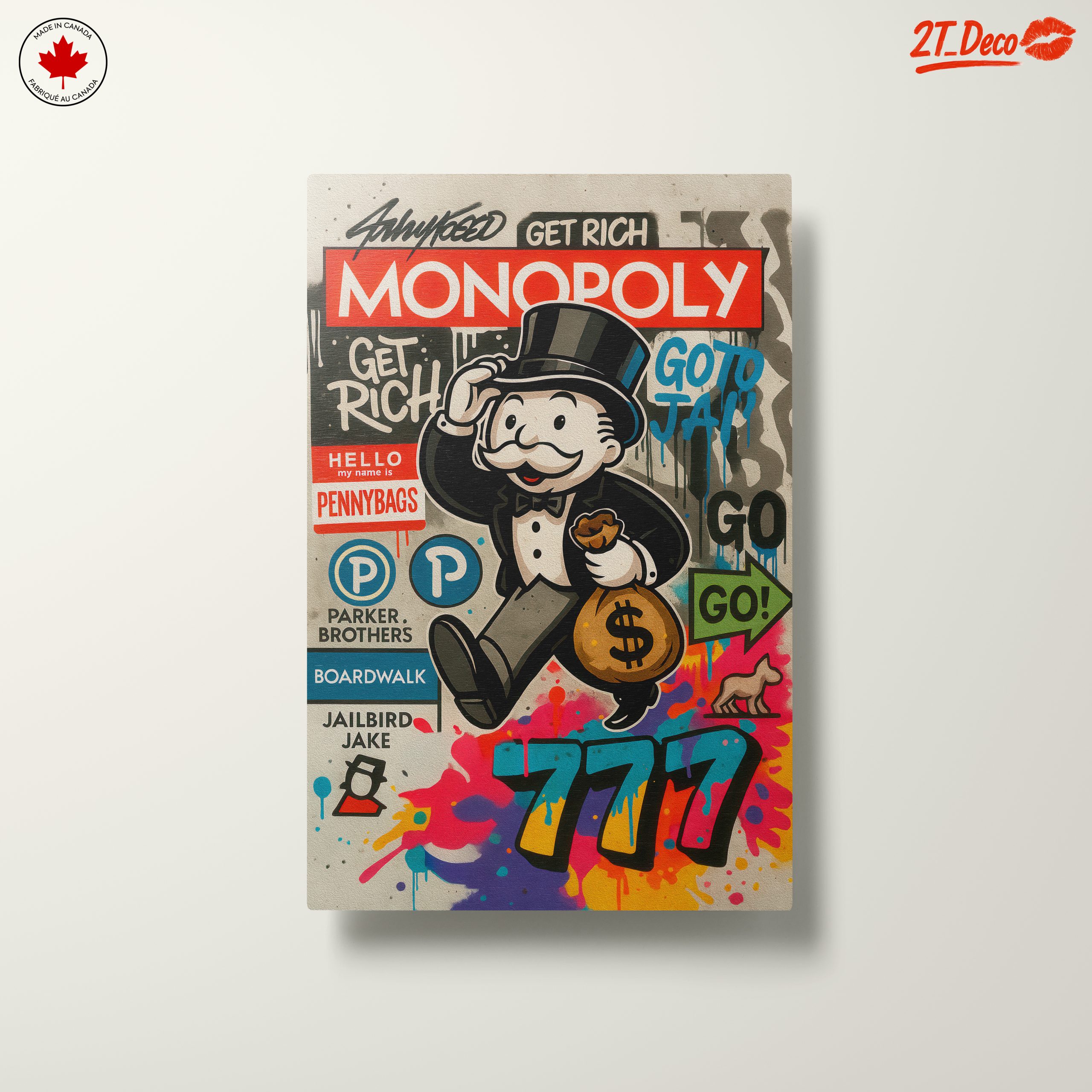 Monopoly Pop Art Inspired Print - Image 10