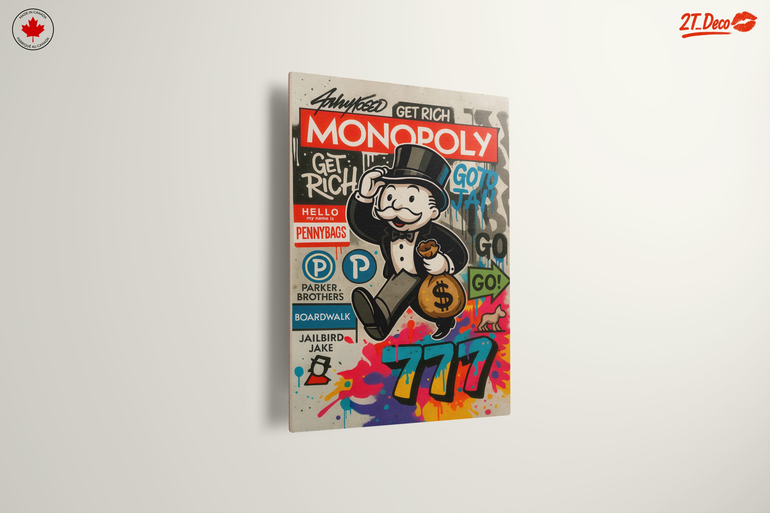 Monopoly Pop Art Inspired Print - Image 13