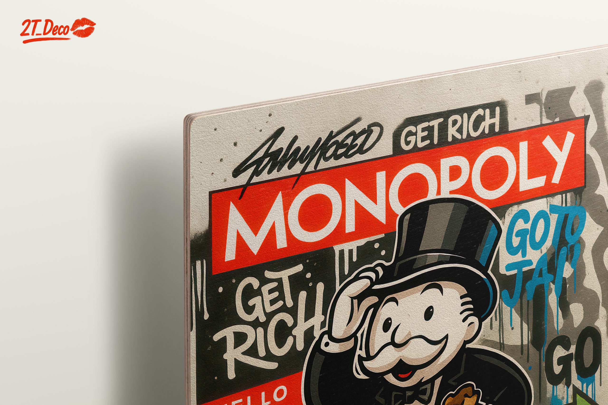 Monopoly Pop Art Inspired Print - Image 15