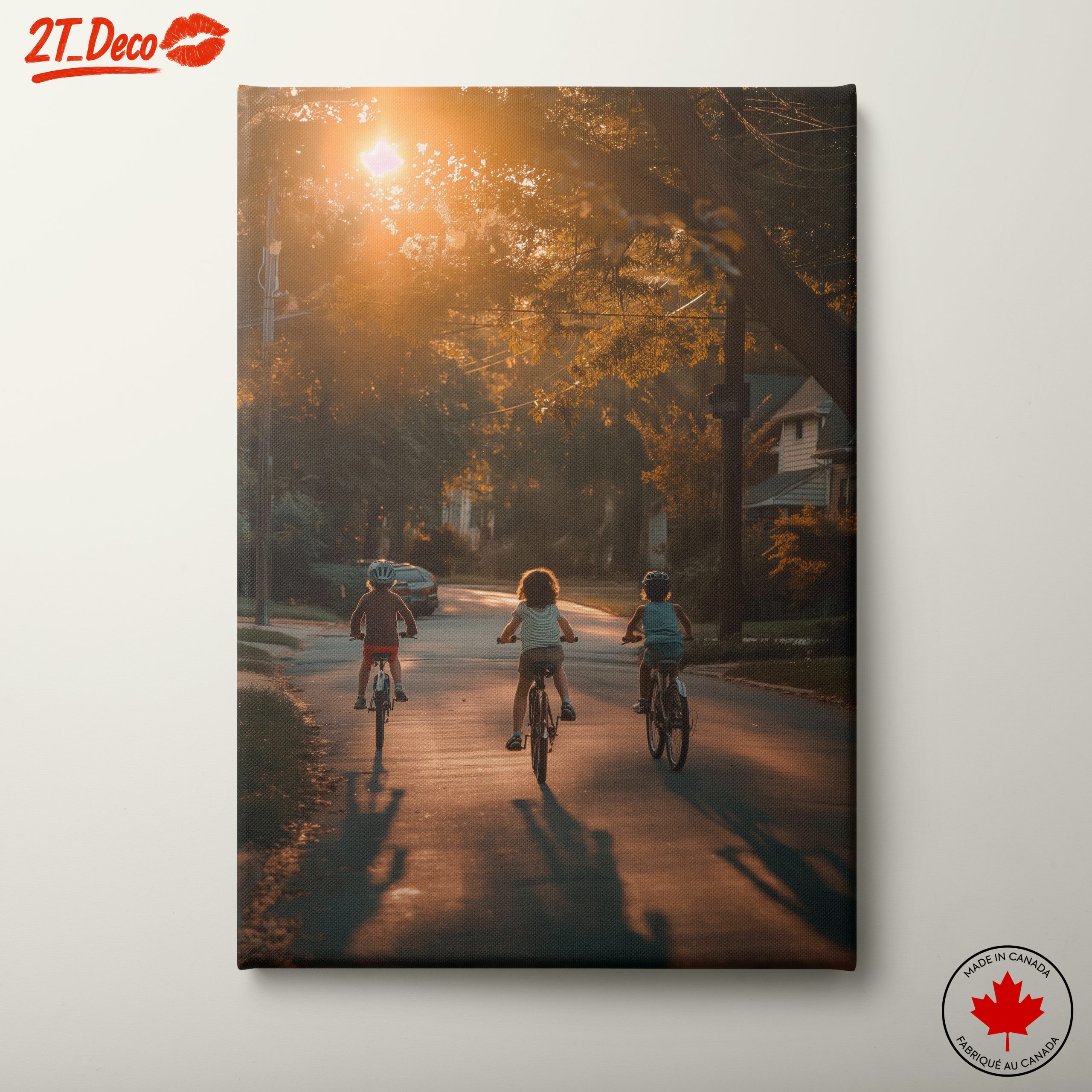 Joyful Summer Evening Bike Ride