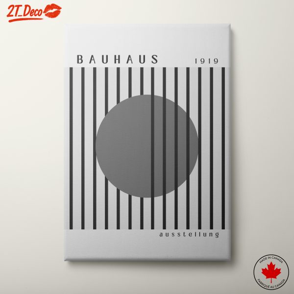 Bauhaus Style Geometric Artwork