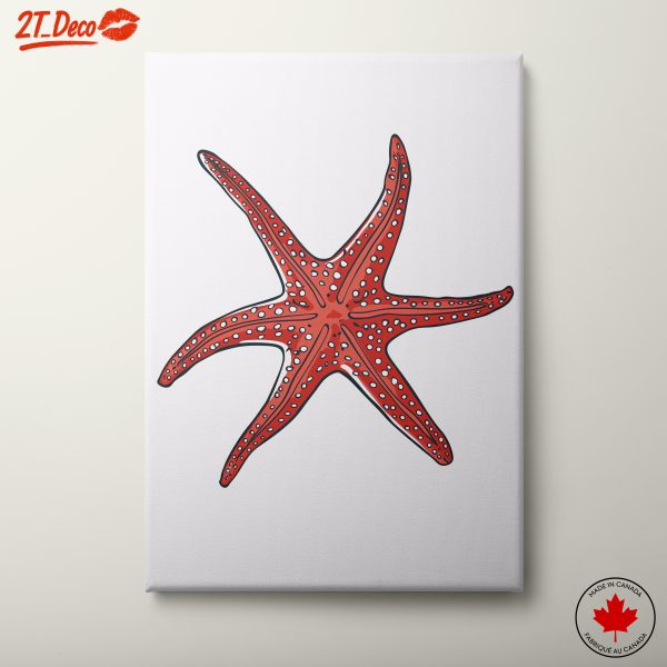 Stylized Starfish Artwork