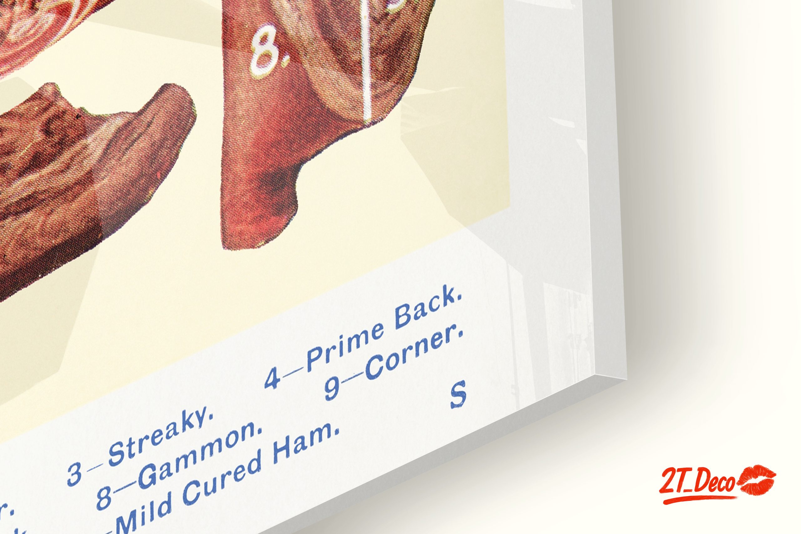 Artistic Representation of Bacon and Ham Cuts - Image 9