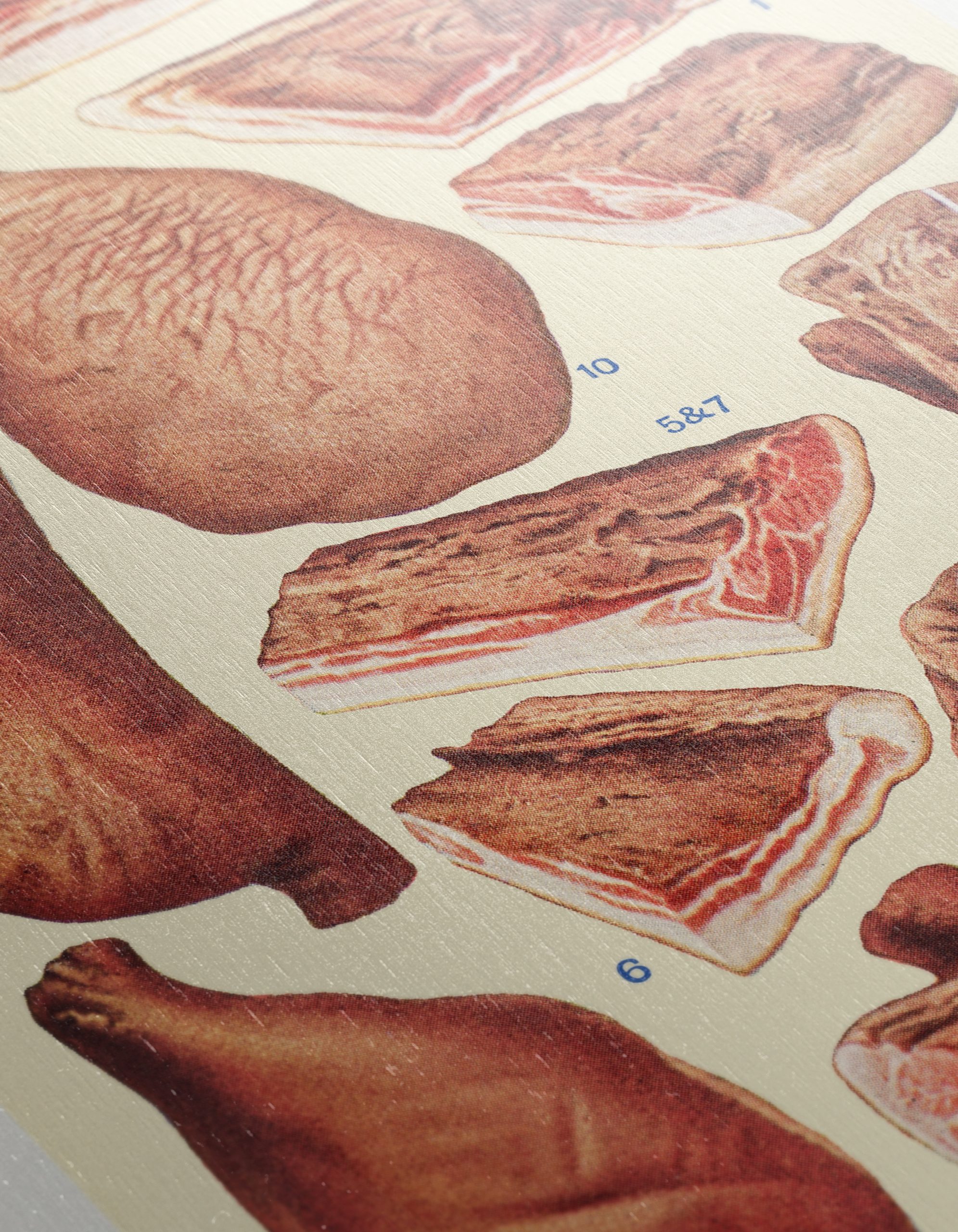 Artistic Representation of Bacon and Ham Cuts - Image 12