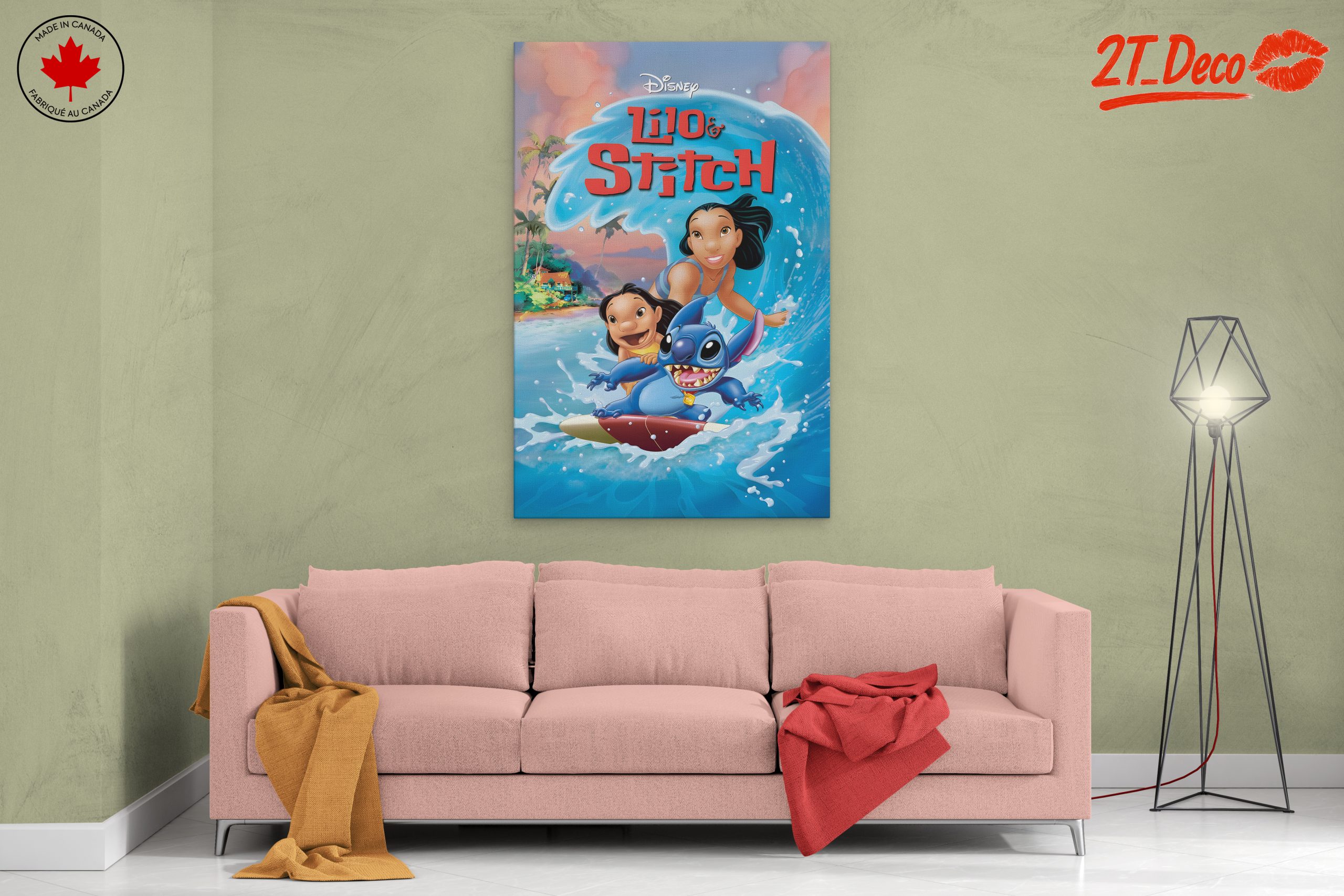 Lilo & Stitch Surfing Adventure Art - Image 2