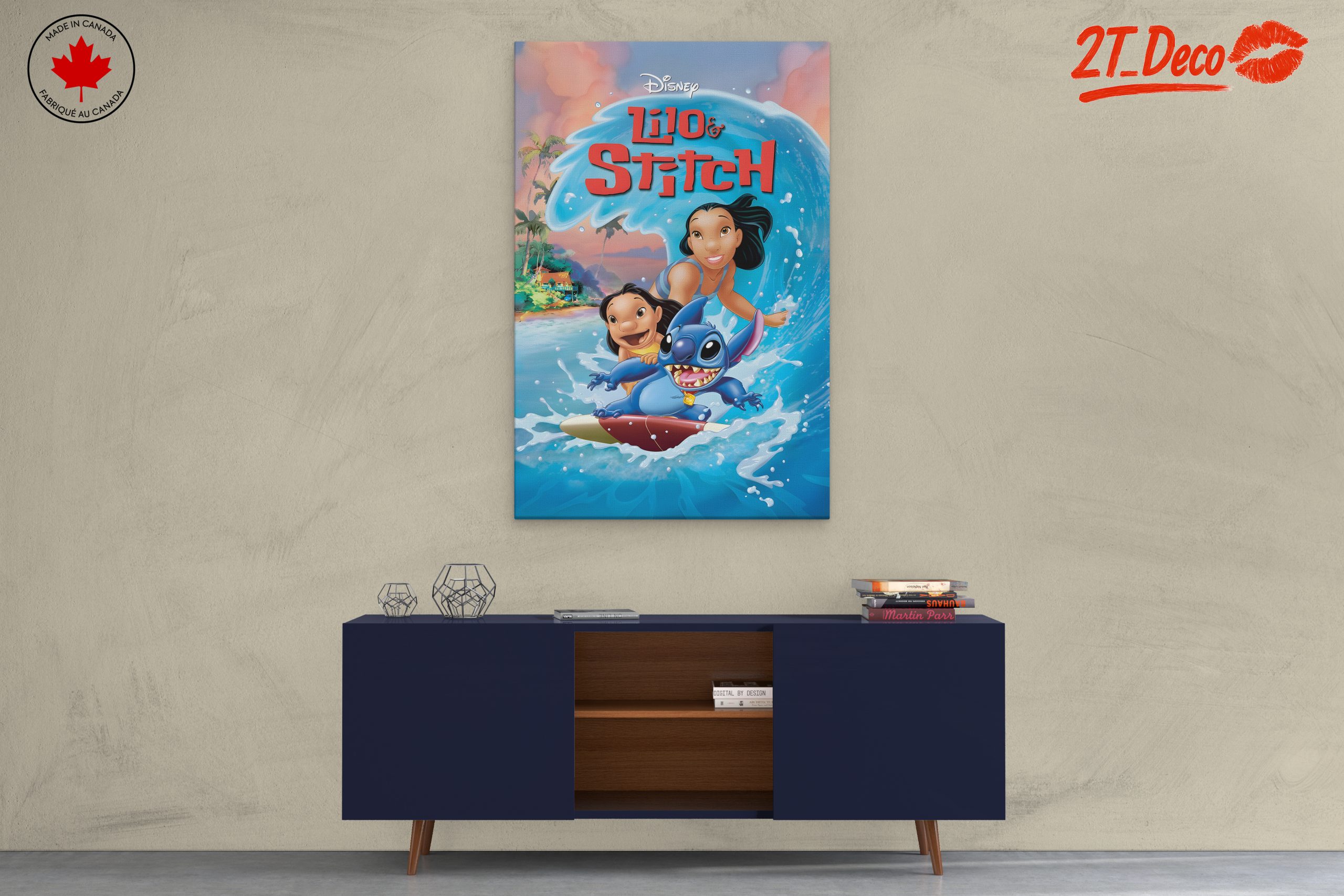 Lilo & Stitch Surfing Adventure Art - Image 3