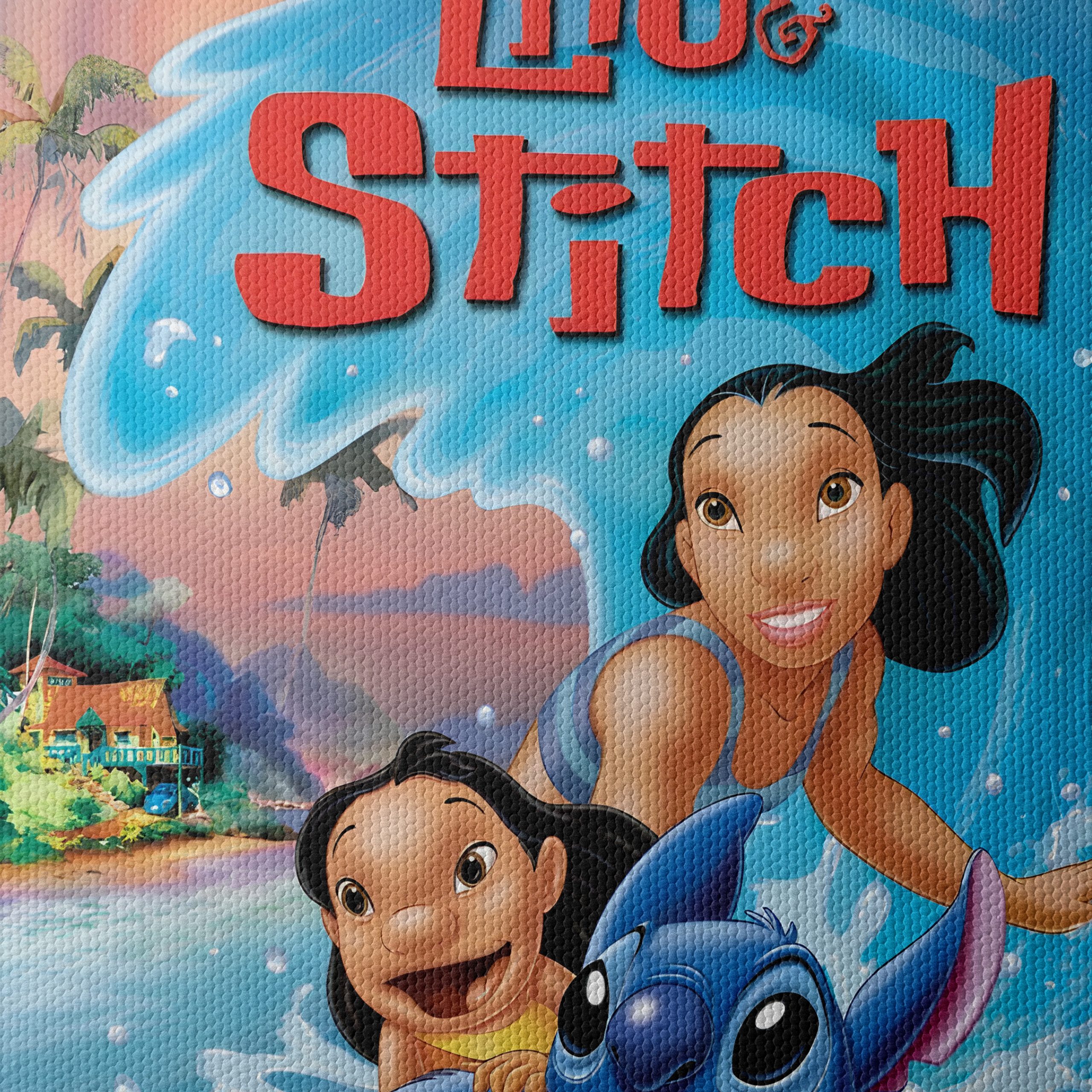 Lilo & Stitch Surfing Adventure Art - Image 4
