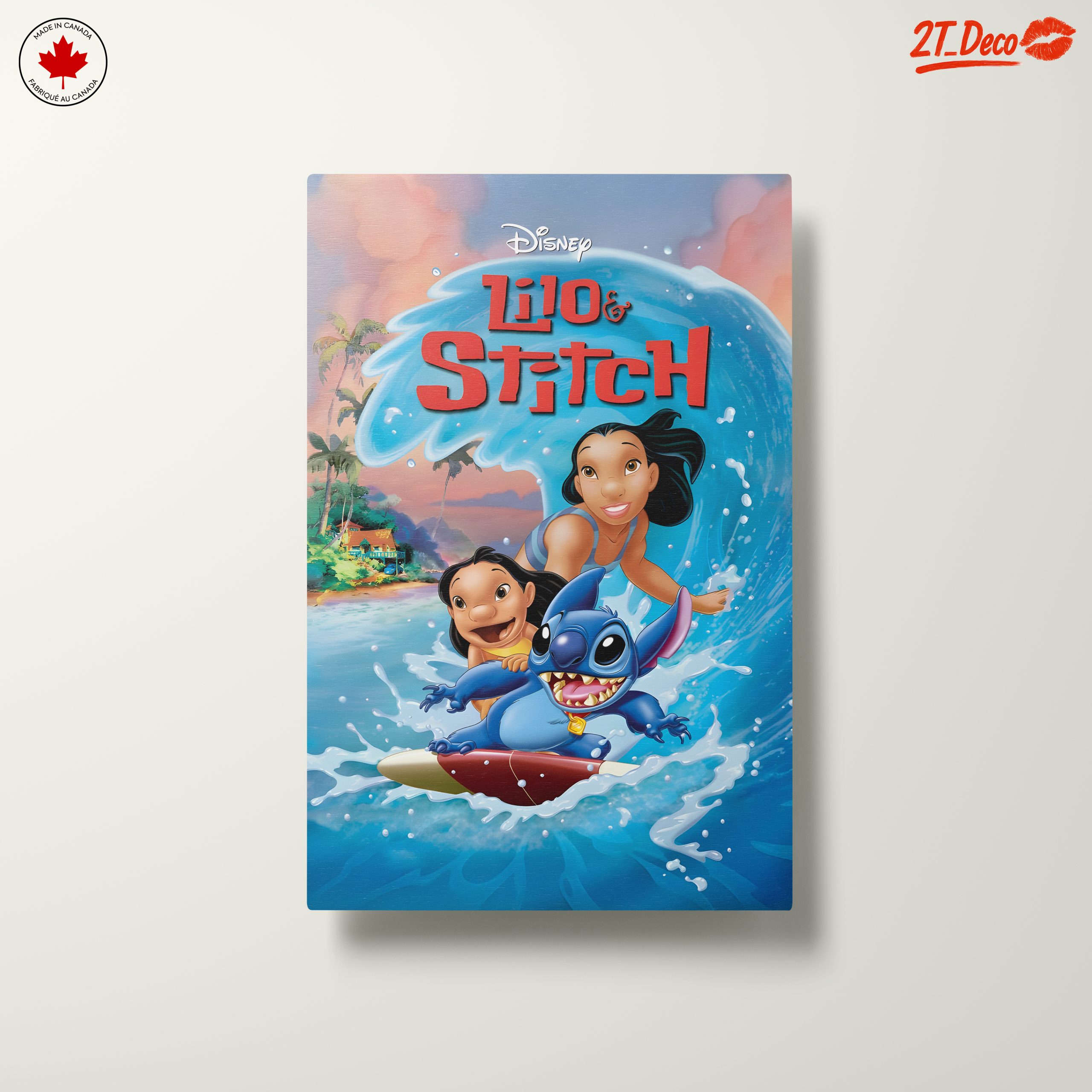 Lilo & Stitch Surfing Adventure Art - Image 10