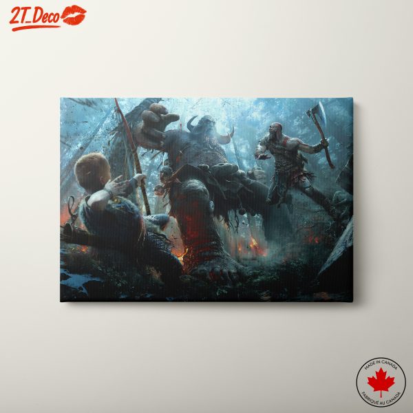 Epic Battle Scene in God Of War