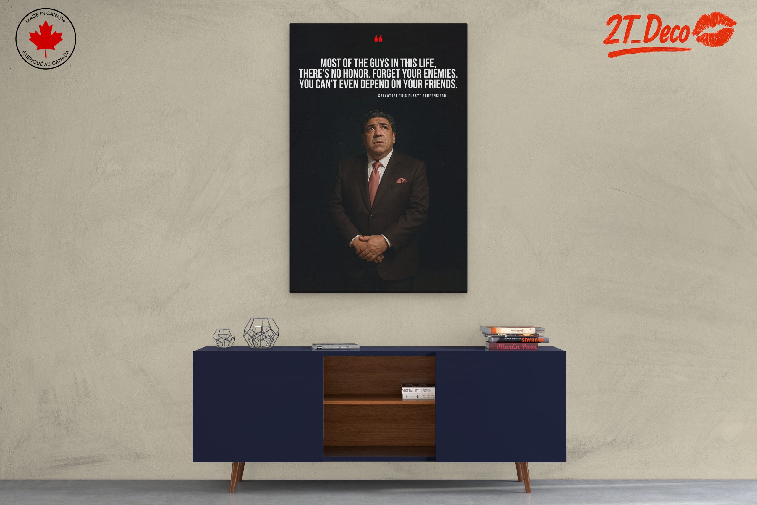 Thought-Provoking Literary Art Piece - Image 3