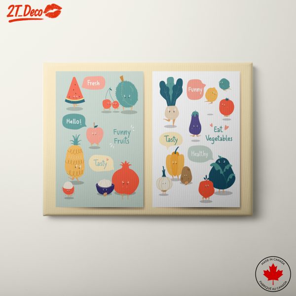Playful and Cute Food Illustrations