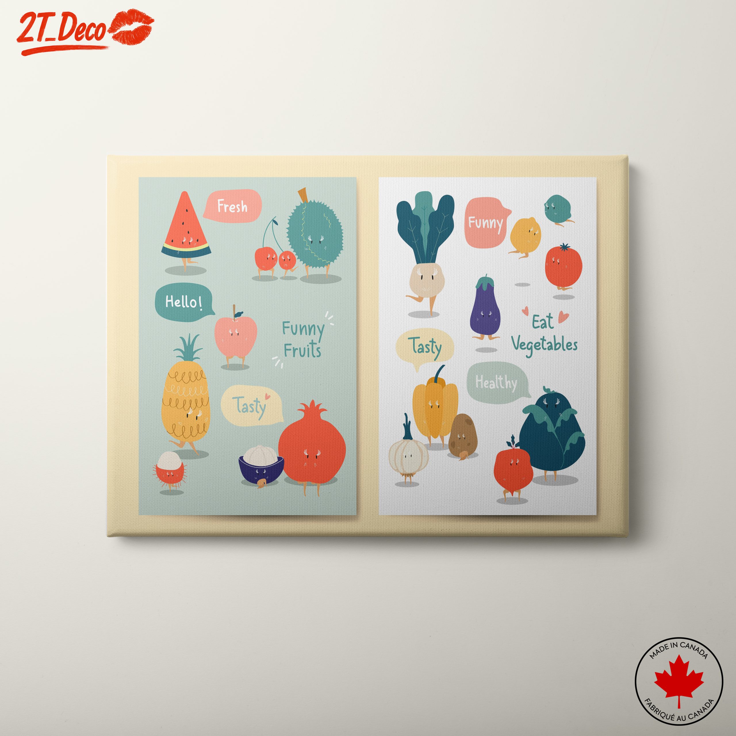 Playful and Cute Food Illustrations