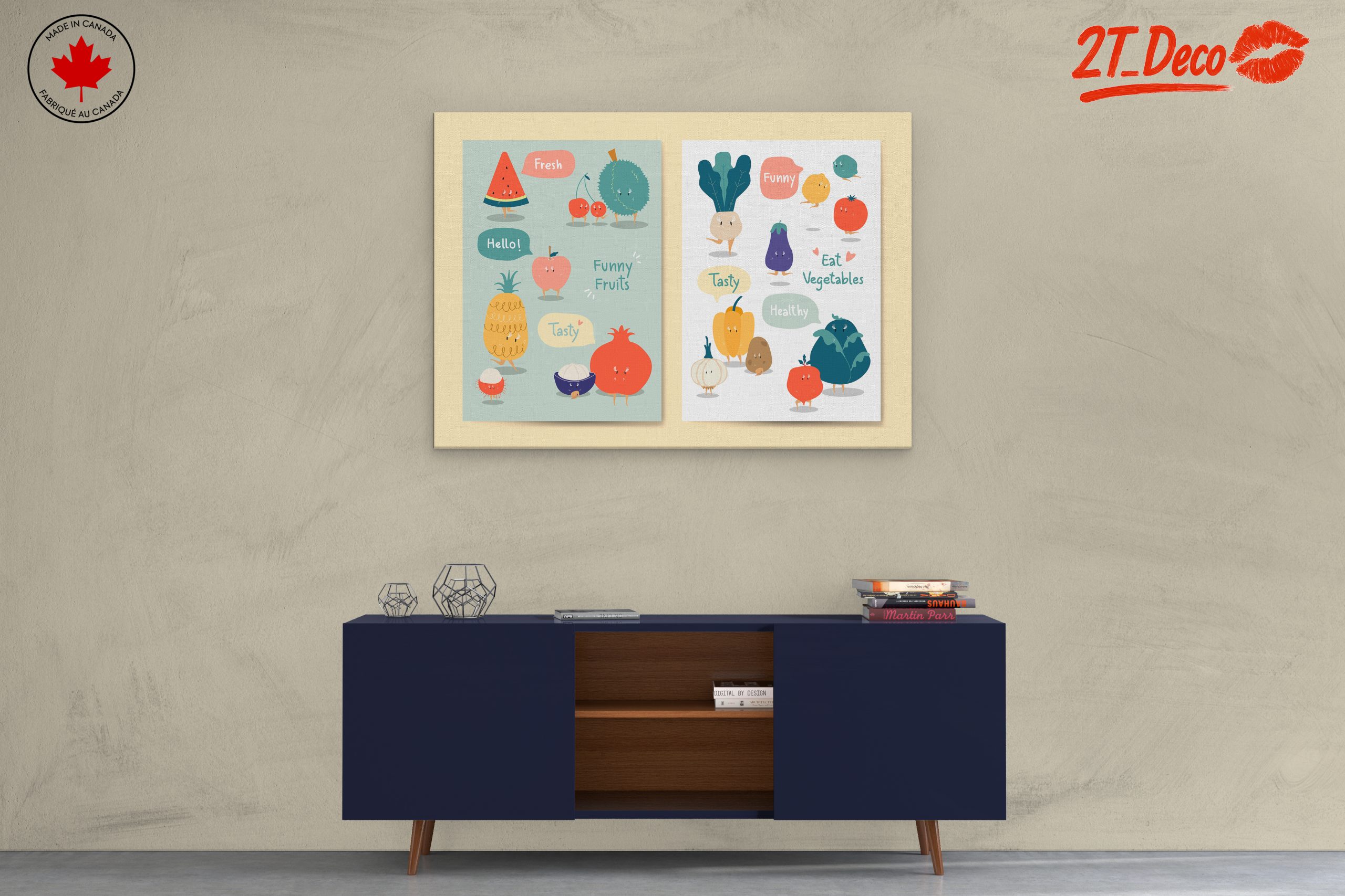 Playful and Cute Food Illustrations - Image 3