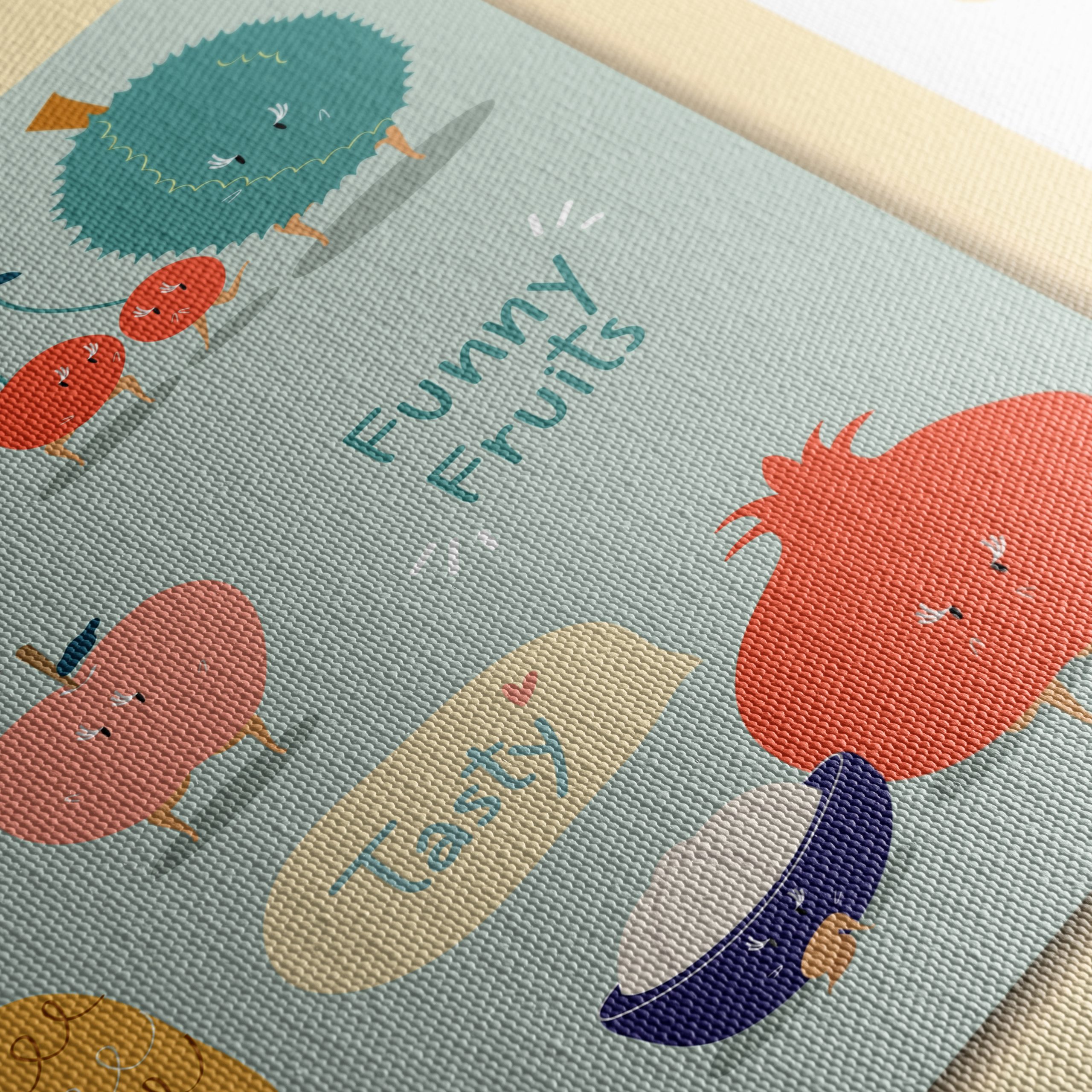 Playful and Cute Food Illustrations - Image 5