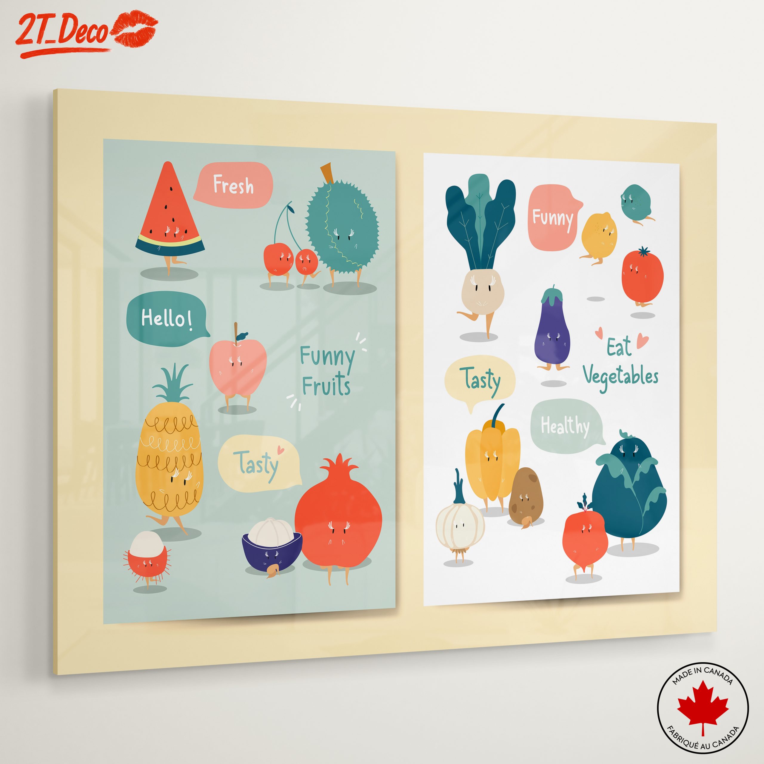 Playful and Cute Food Illustrations - Image 6