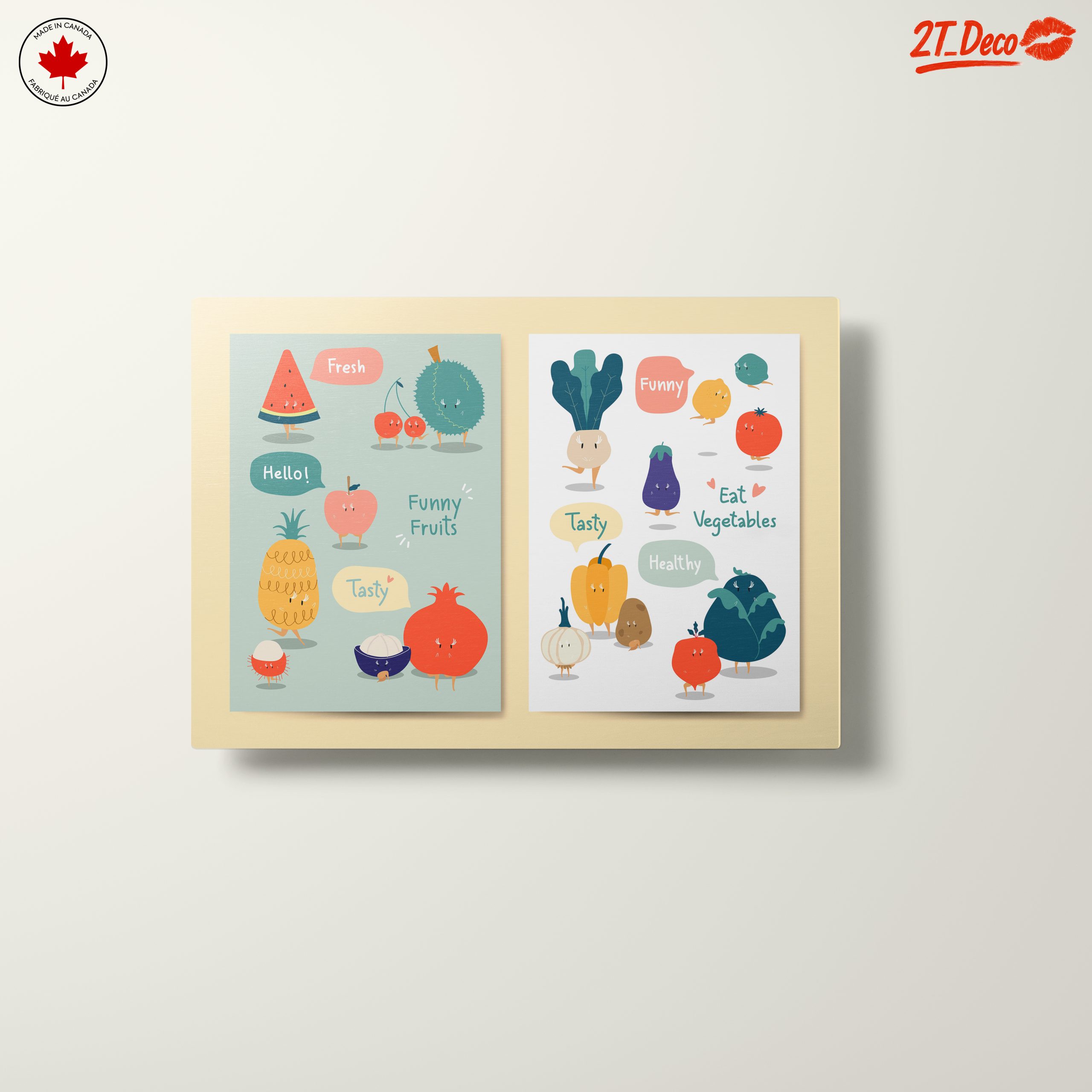 Playful and Cute Food Illustrations - Image 10