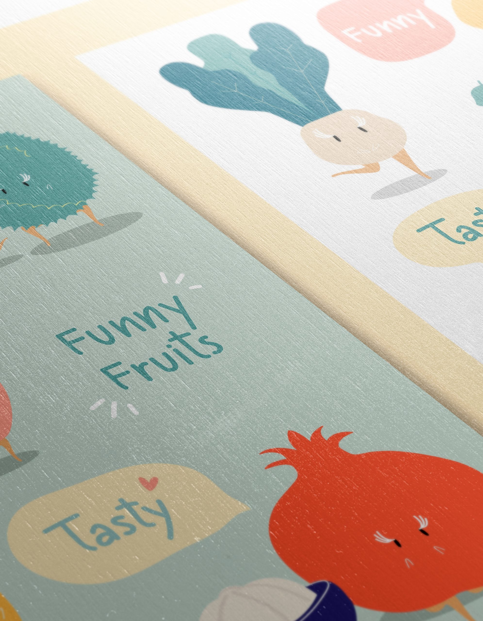 Playful and Cute Food Illustrations - Image 12
