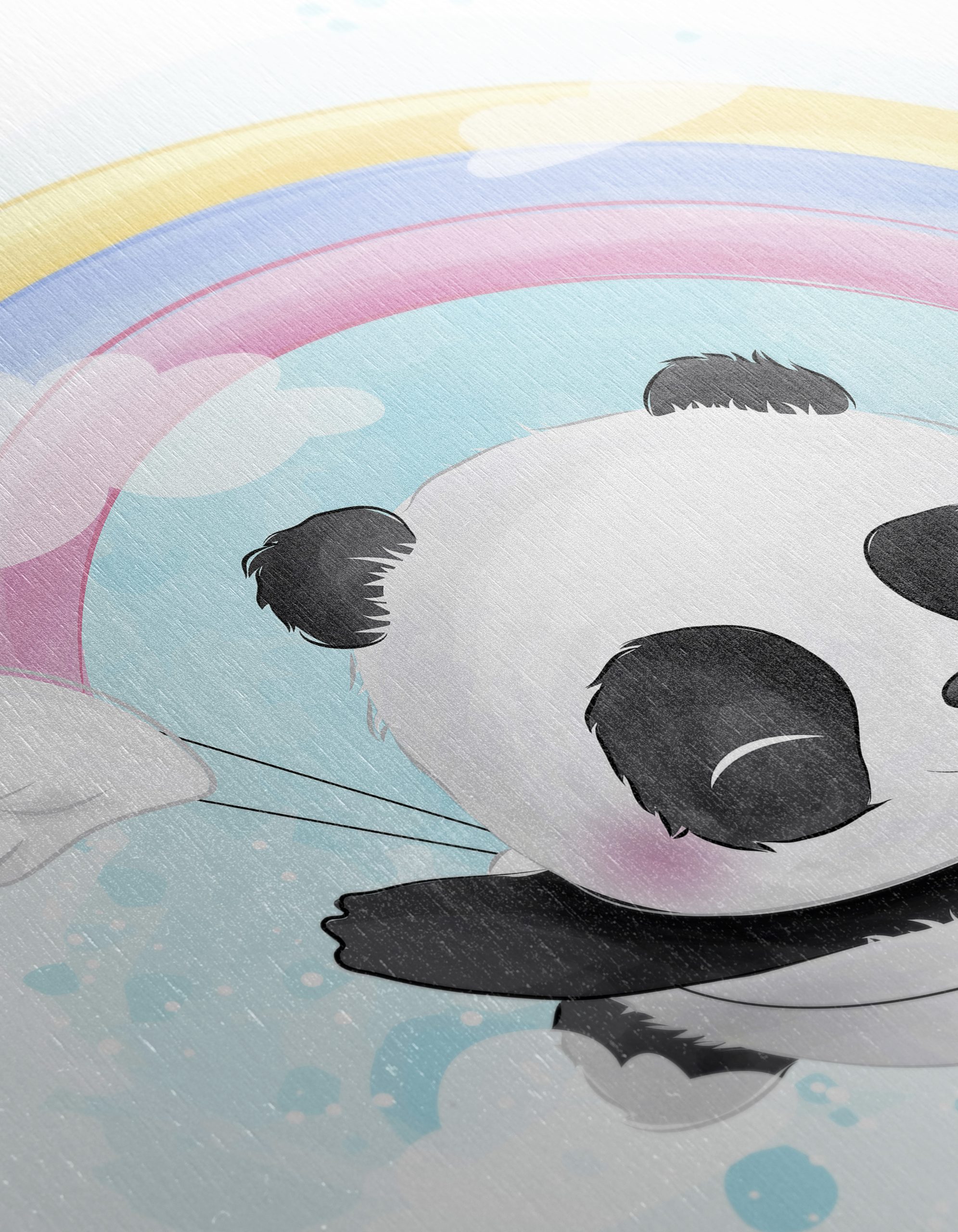 Cute Panda with Rainbow and Wings - Image 12