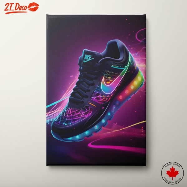 Colorful Nike Shoe Art