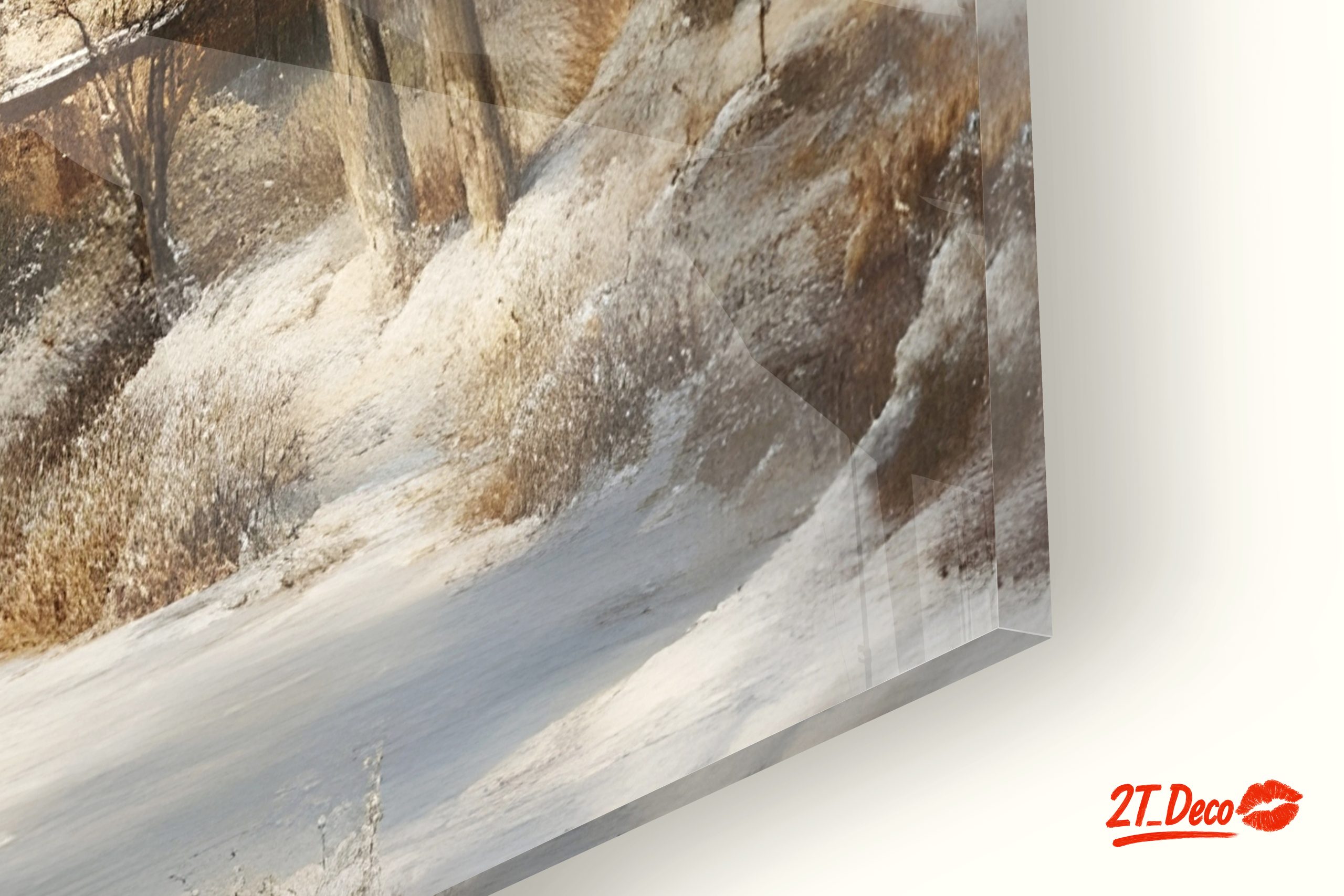 Winter Landscape with Ice Skaters - Image 9