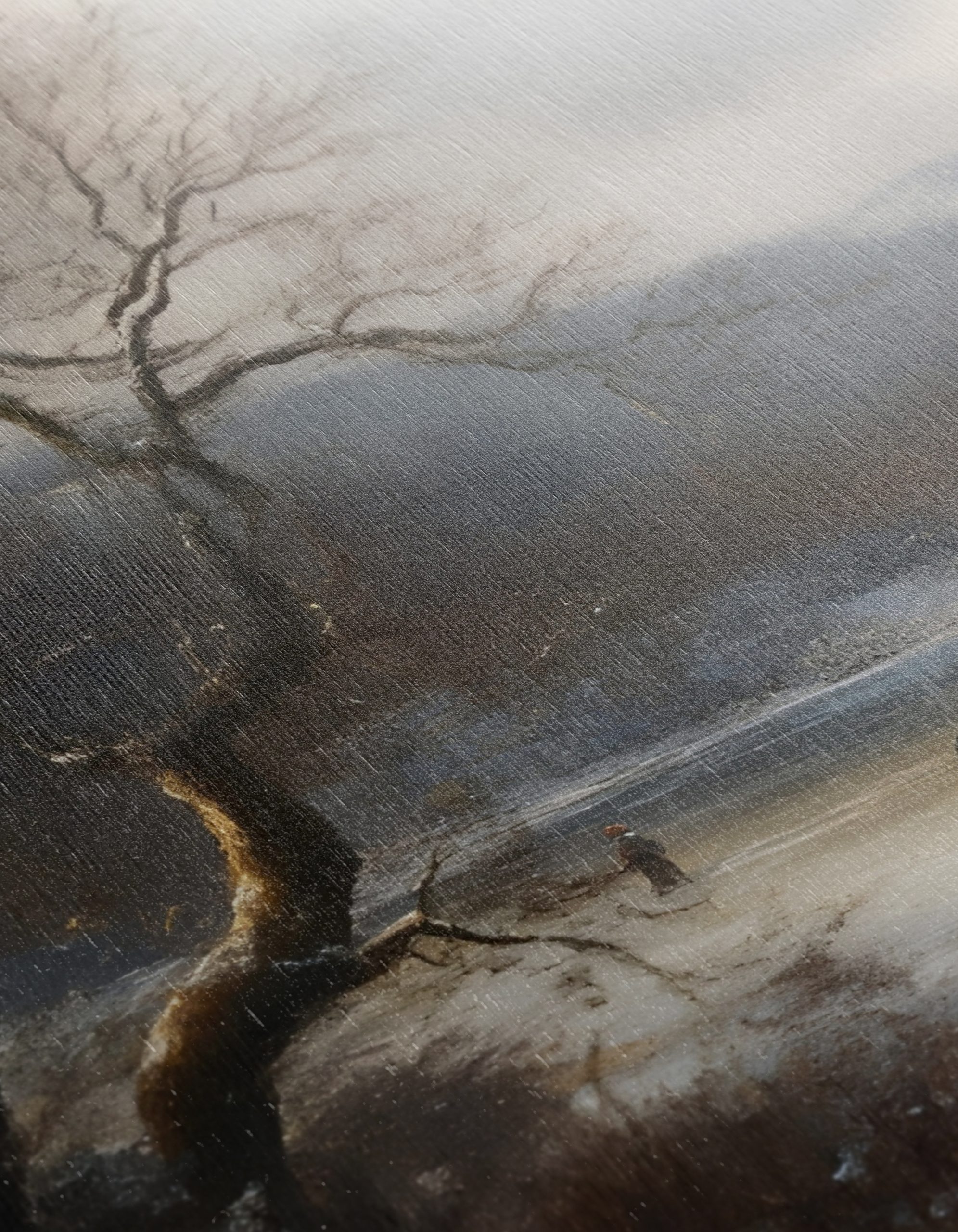 Winter Landscape with Ice Skaters - Image 12