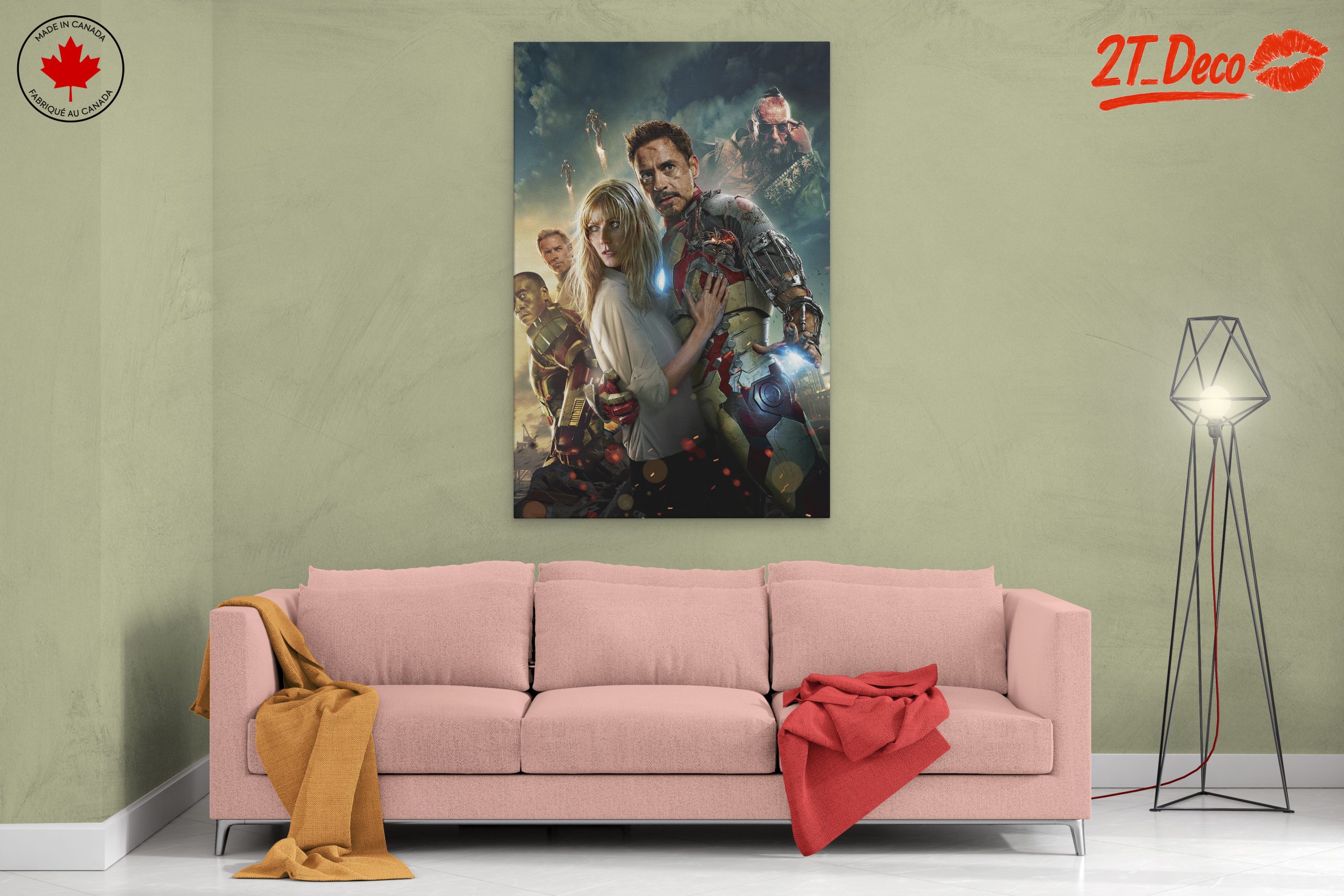 Iron Man Movie Poster Artwork - Image 2