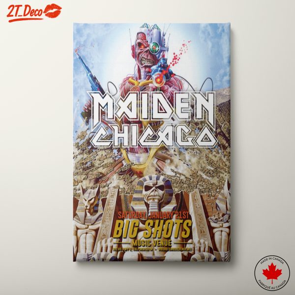 Iron Maiden Artwork Featuring Eddie