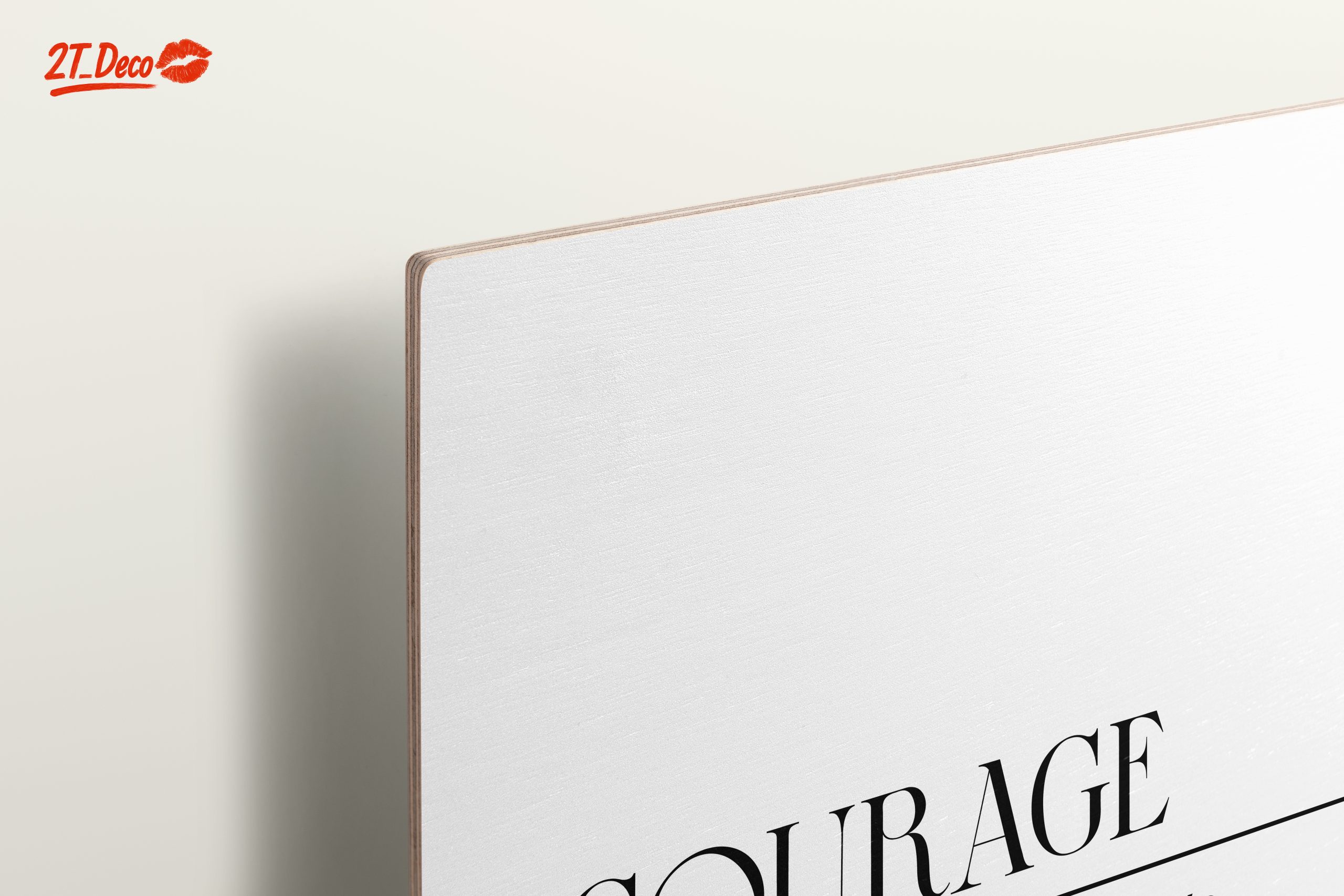 Courage Inspirational Typography Art - Image 15