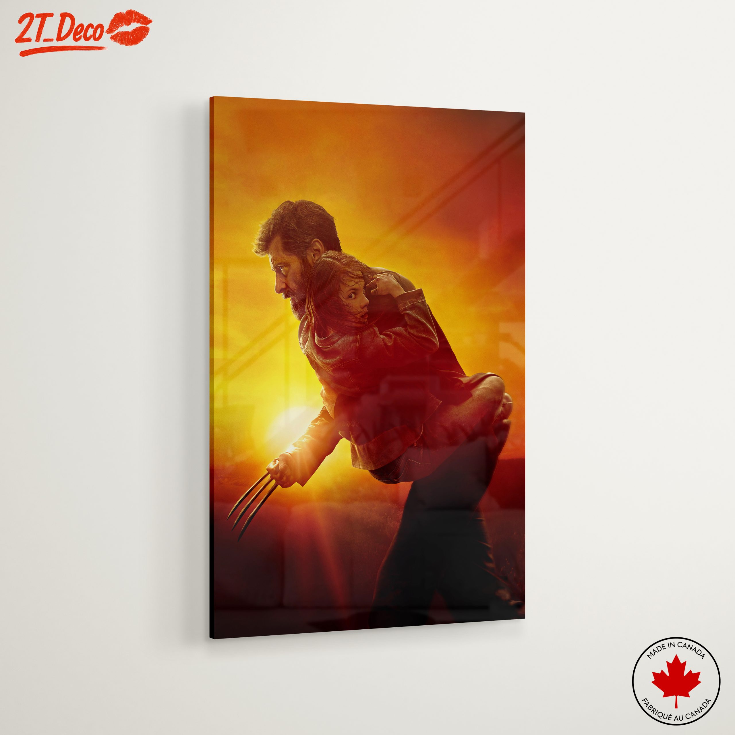 Wolverine and Young Girl in Dramatic Sunset - Image 6