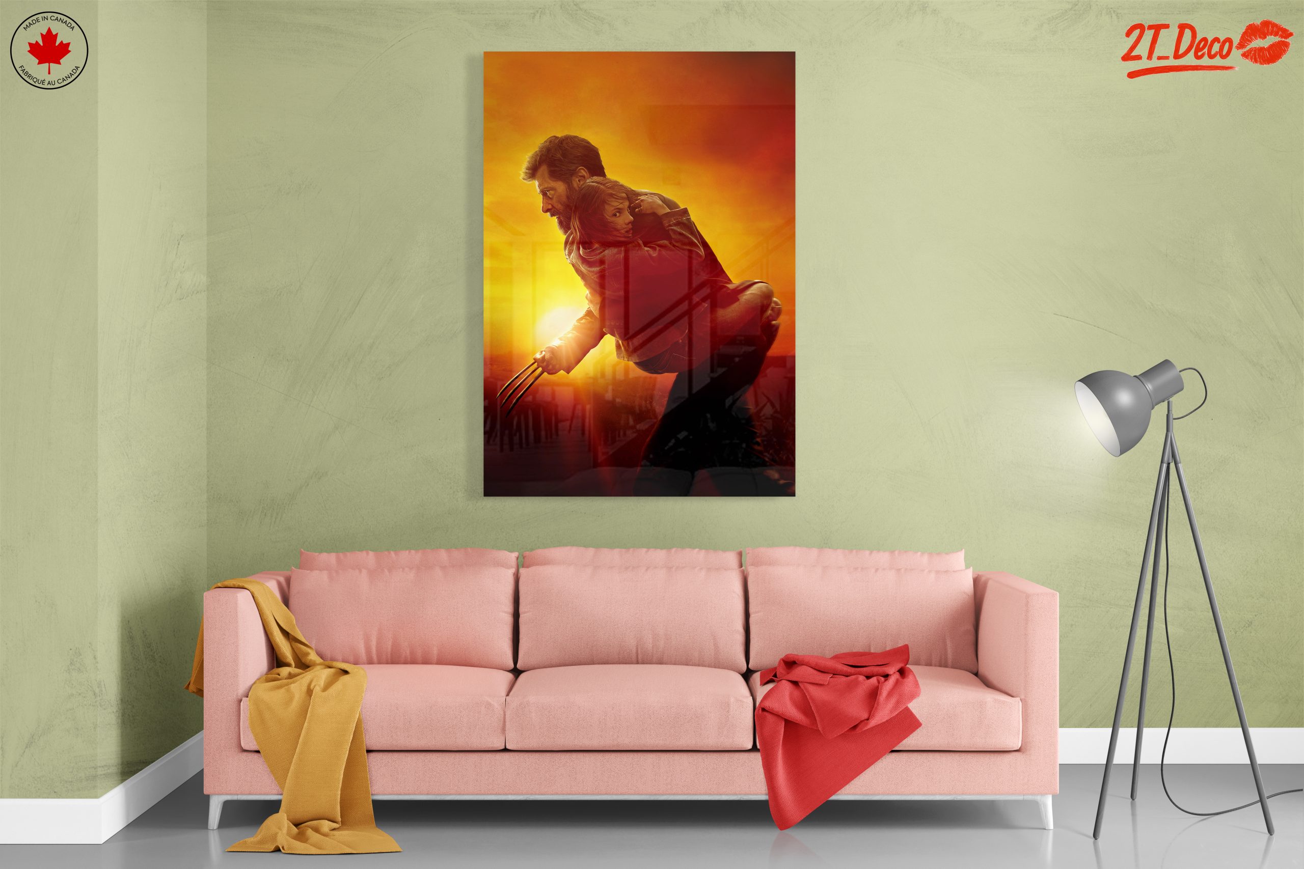 Wolverine and Young Girl in Dramatic Sunset - Image 7