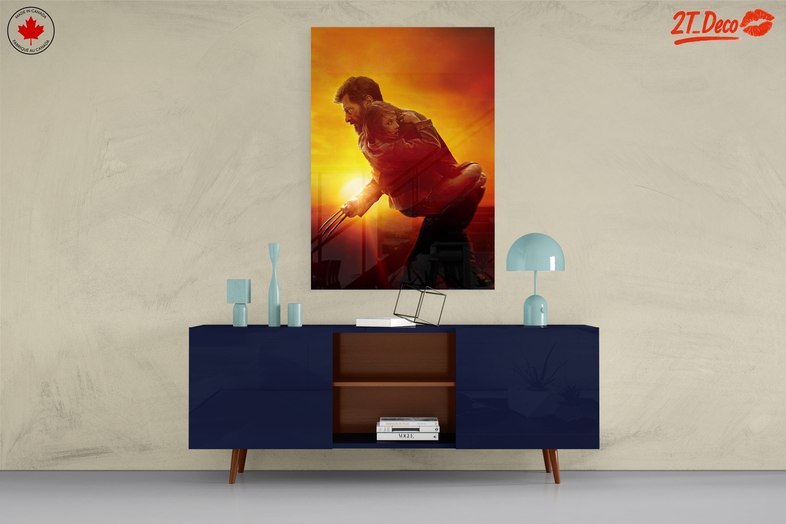 Wolverine and Young Girl in Dramatic Sunset - Image 8