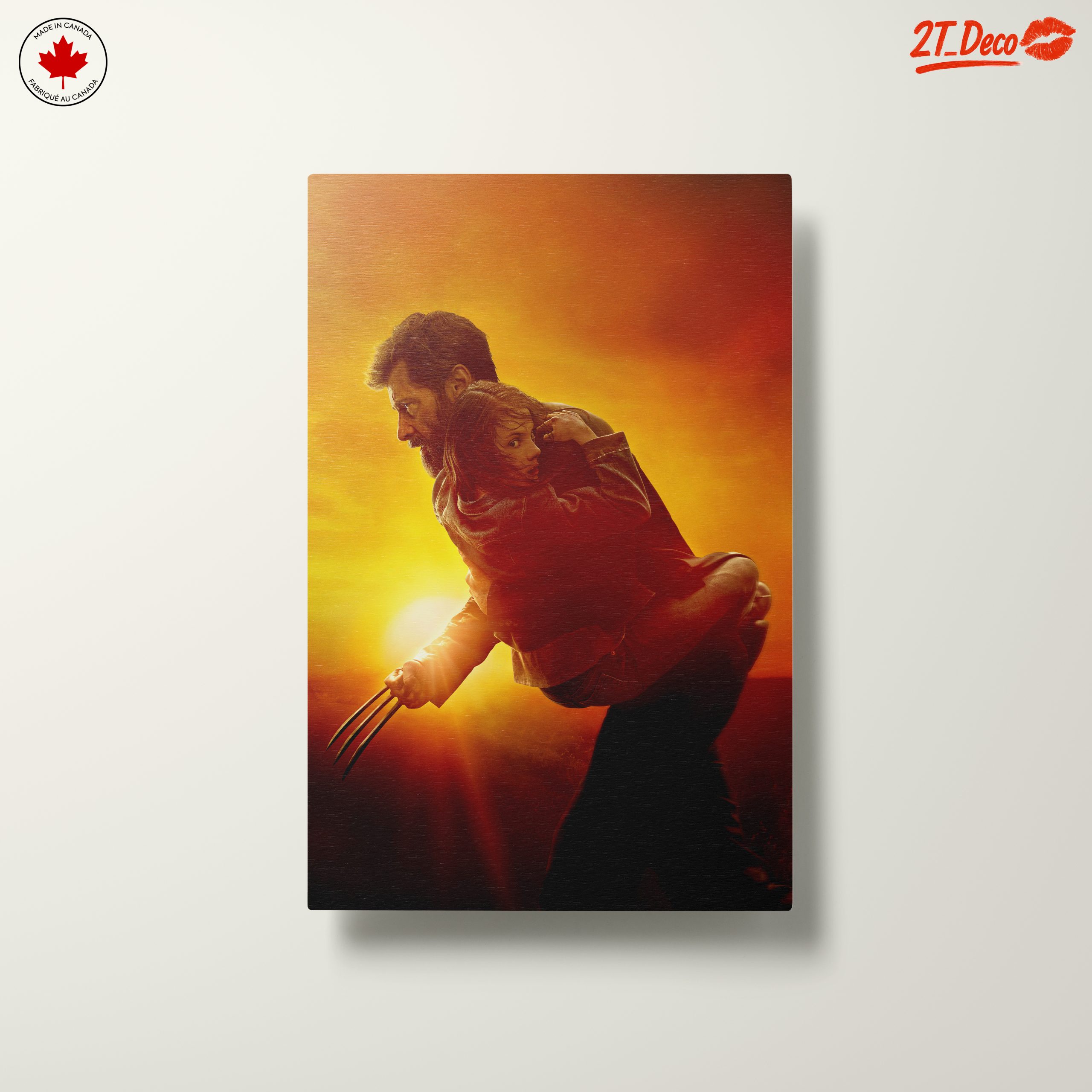 Wolverine and Young Girl in Dramatic Sunset - Image 10