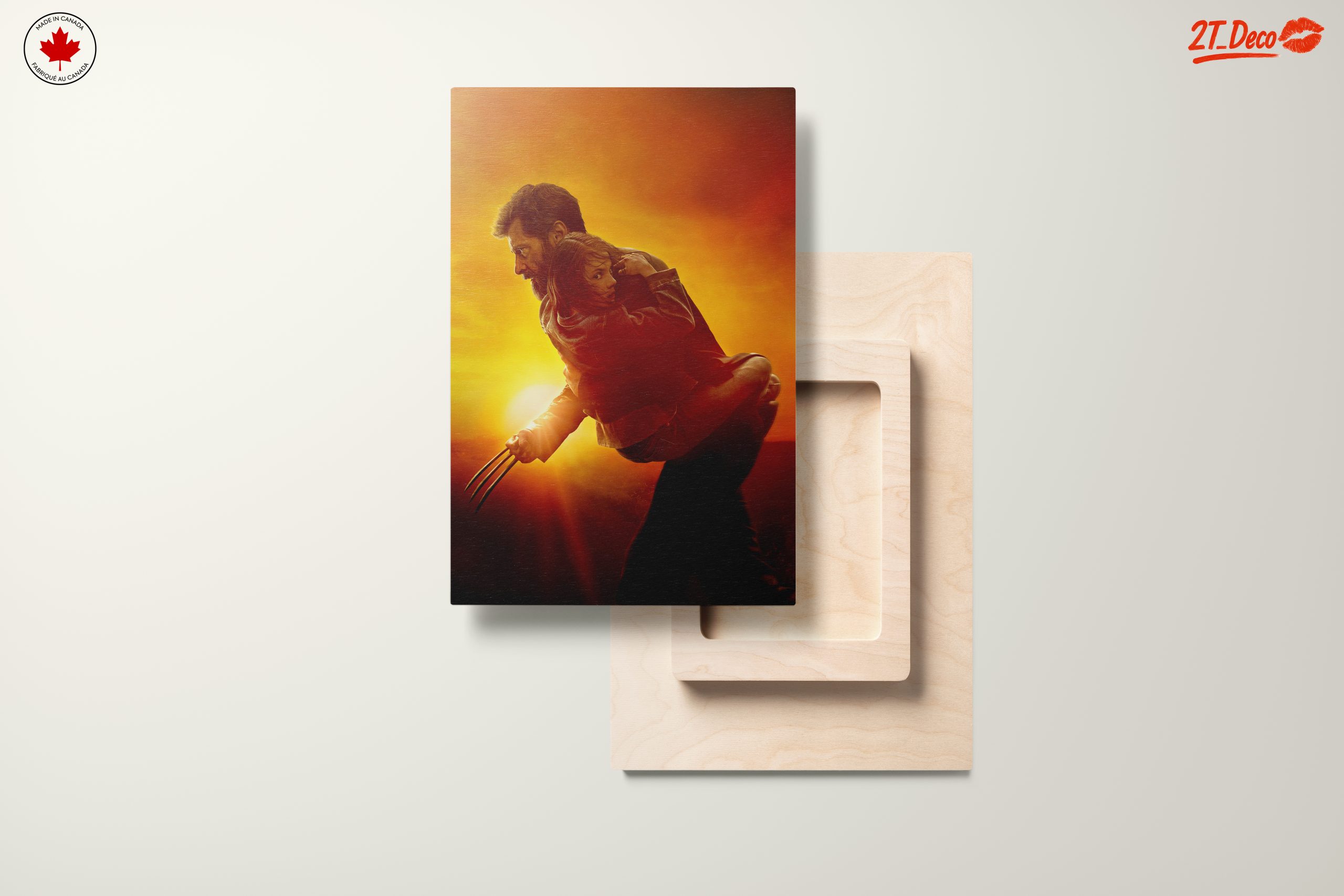 Wolverine and Young Girl in Dramatic Sunset - Image 11