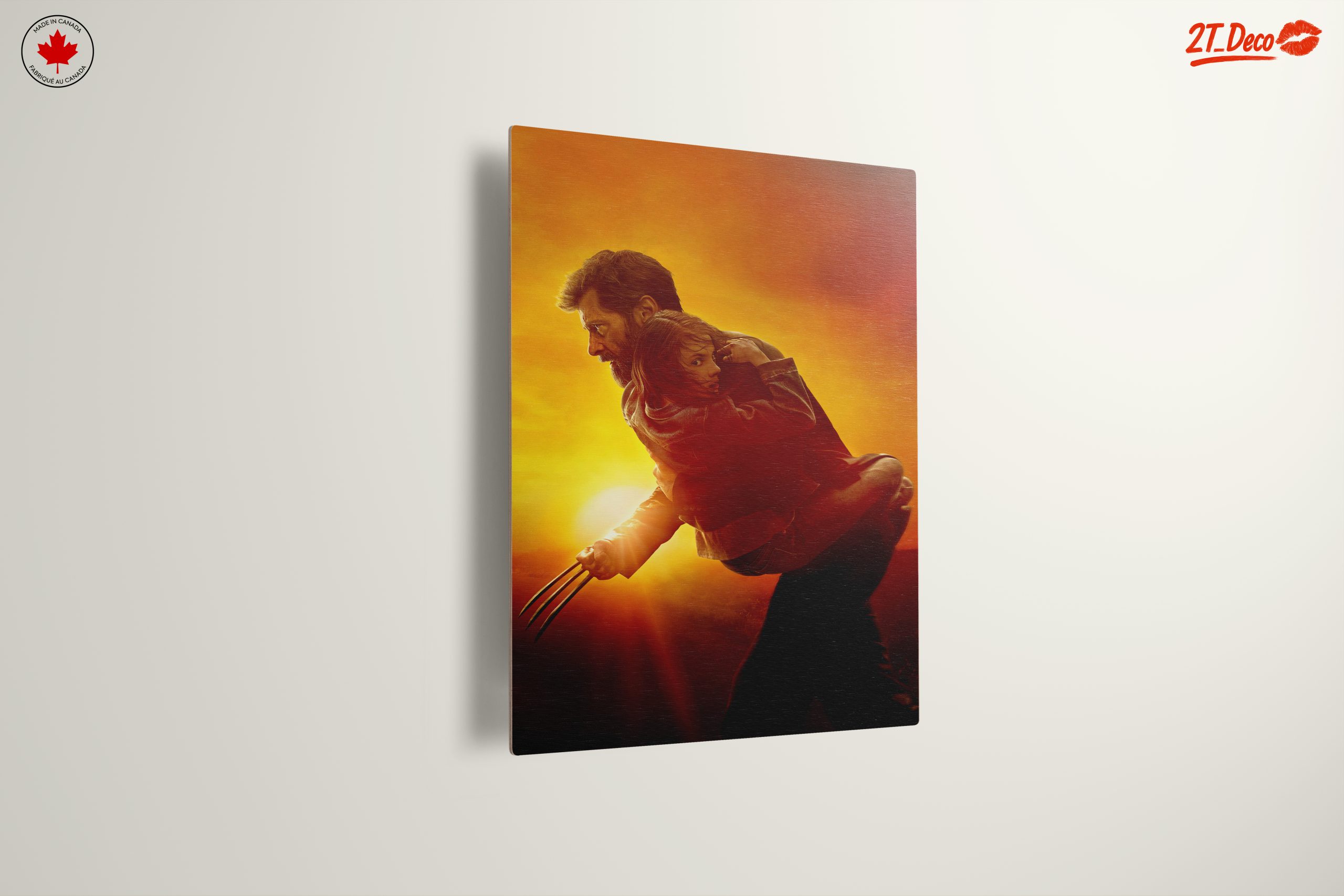 Wolverine and Young Girl in Dramatic Sunset - Image 13