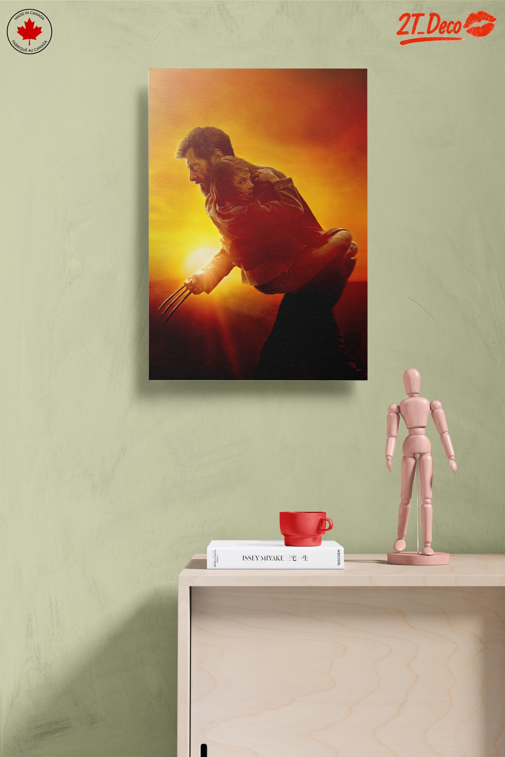 Wolverine and Young Girl in Dramatic Sunset - Image 14