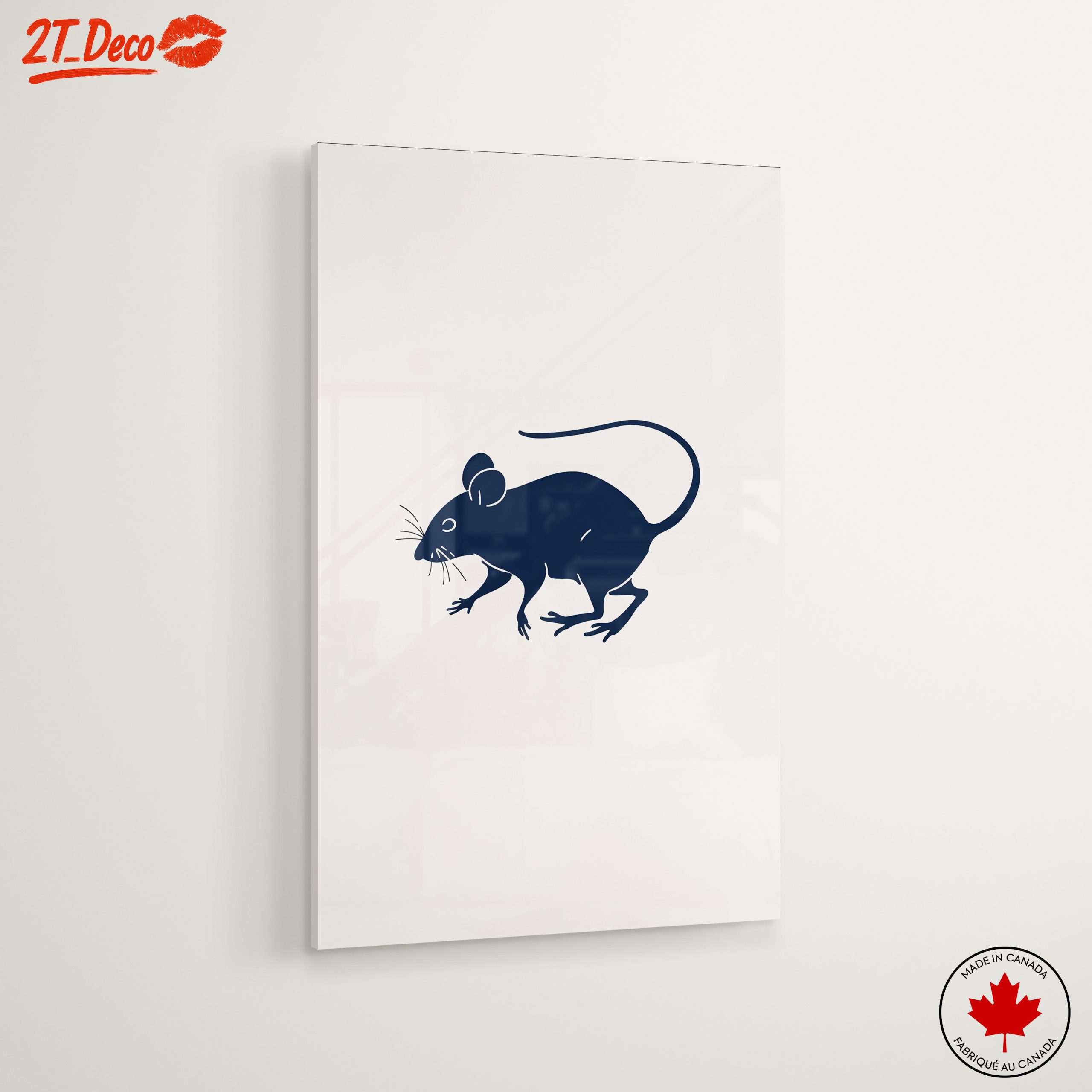 Stylized Cute Mouse Art for Playful Decor - Image 6