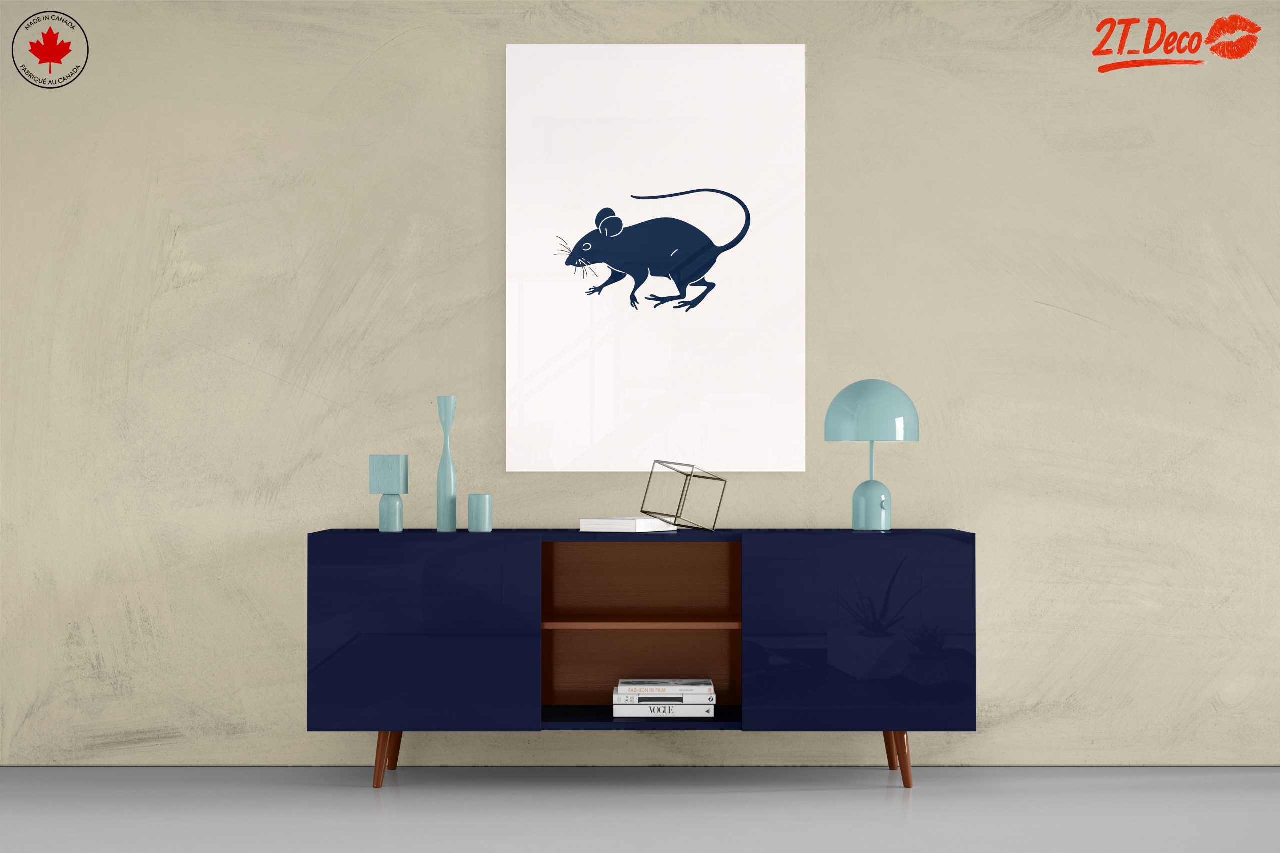 Stylized Cute Mouse Art for Playful Decor - Image 8