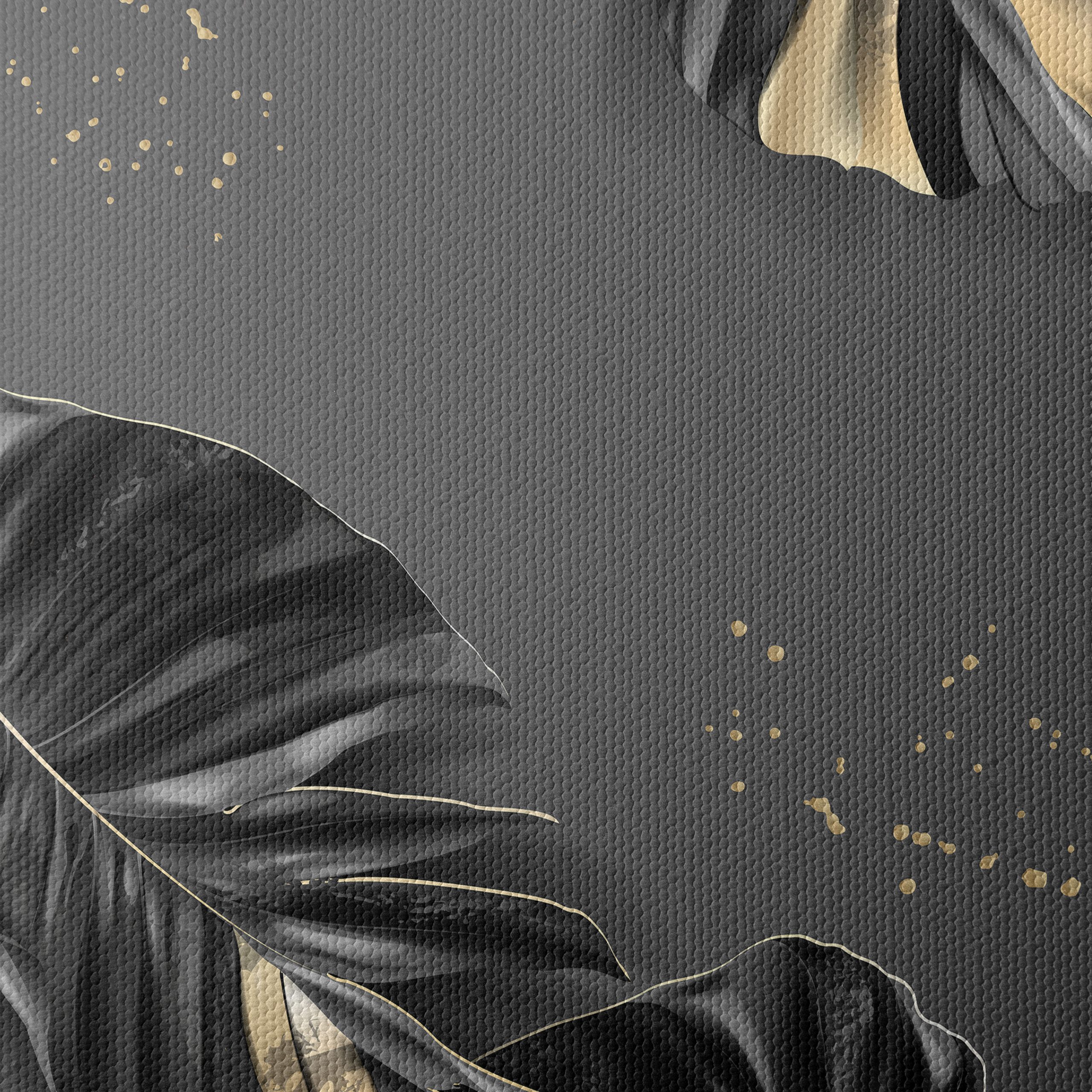 Stylized Botanical Abstract Leaves - Image 4