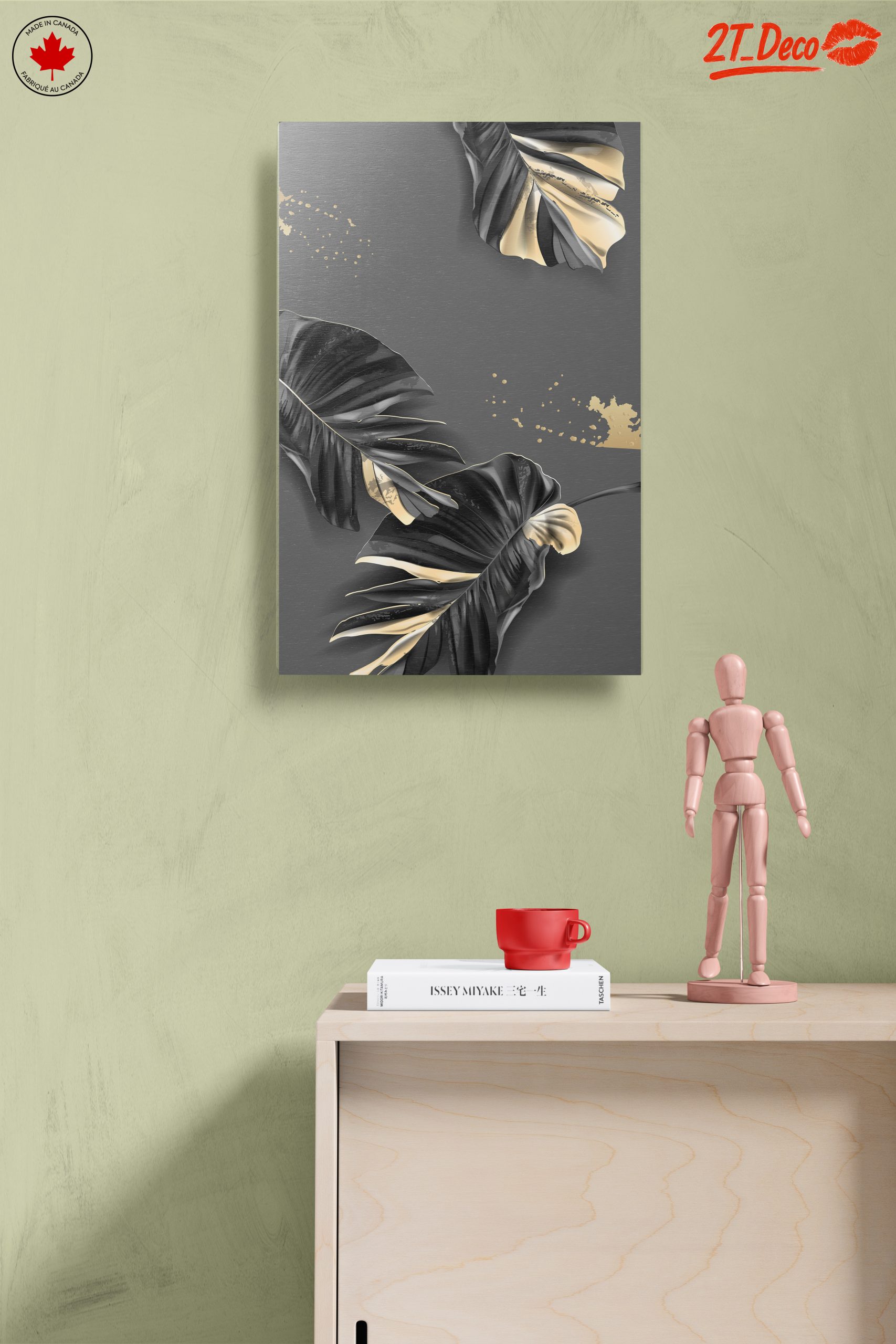 Stylized Botanical Abstract Leaves - Image 14