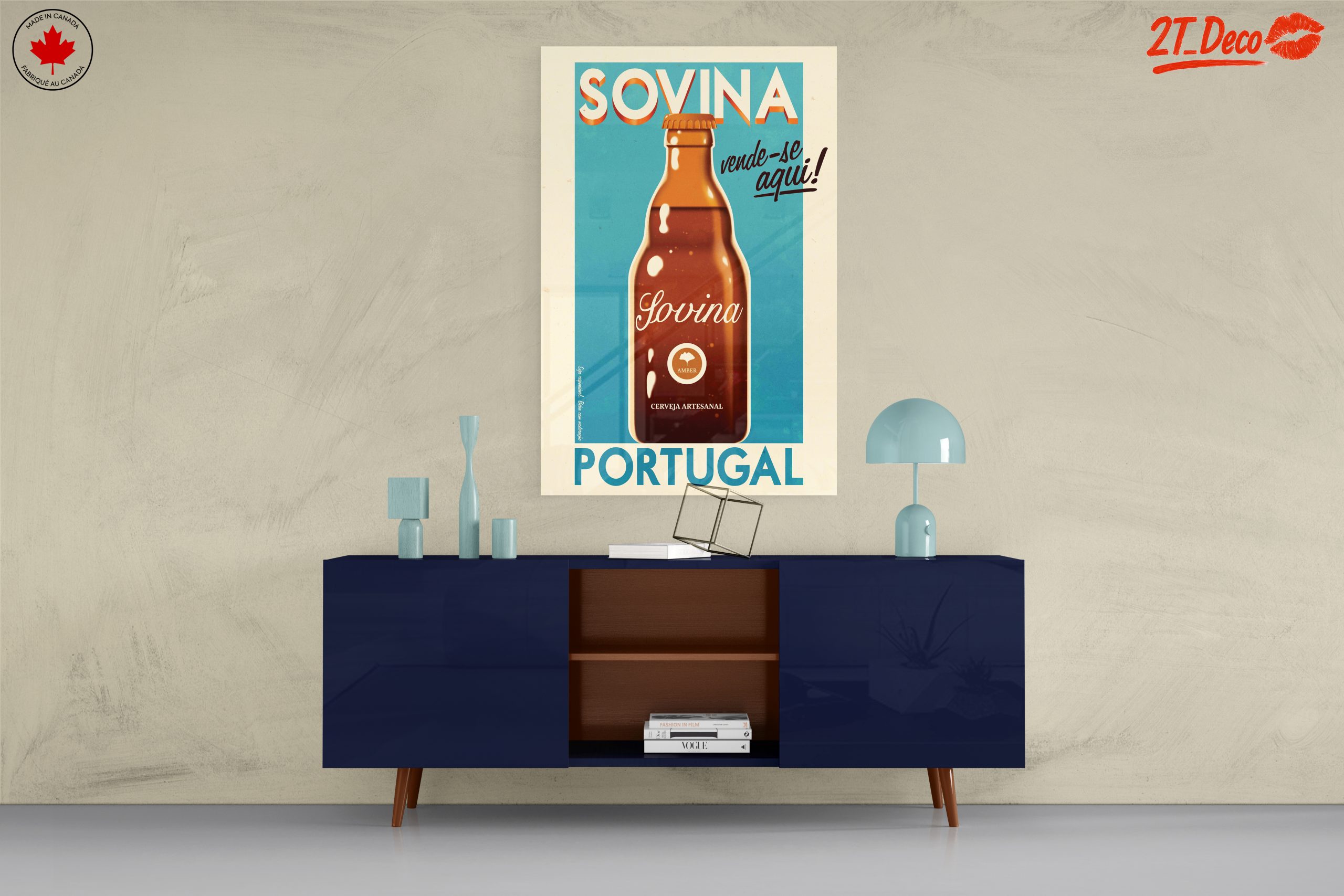Sovina Amber Beer Vintage Advertisement - Image 8