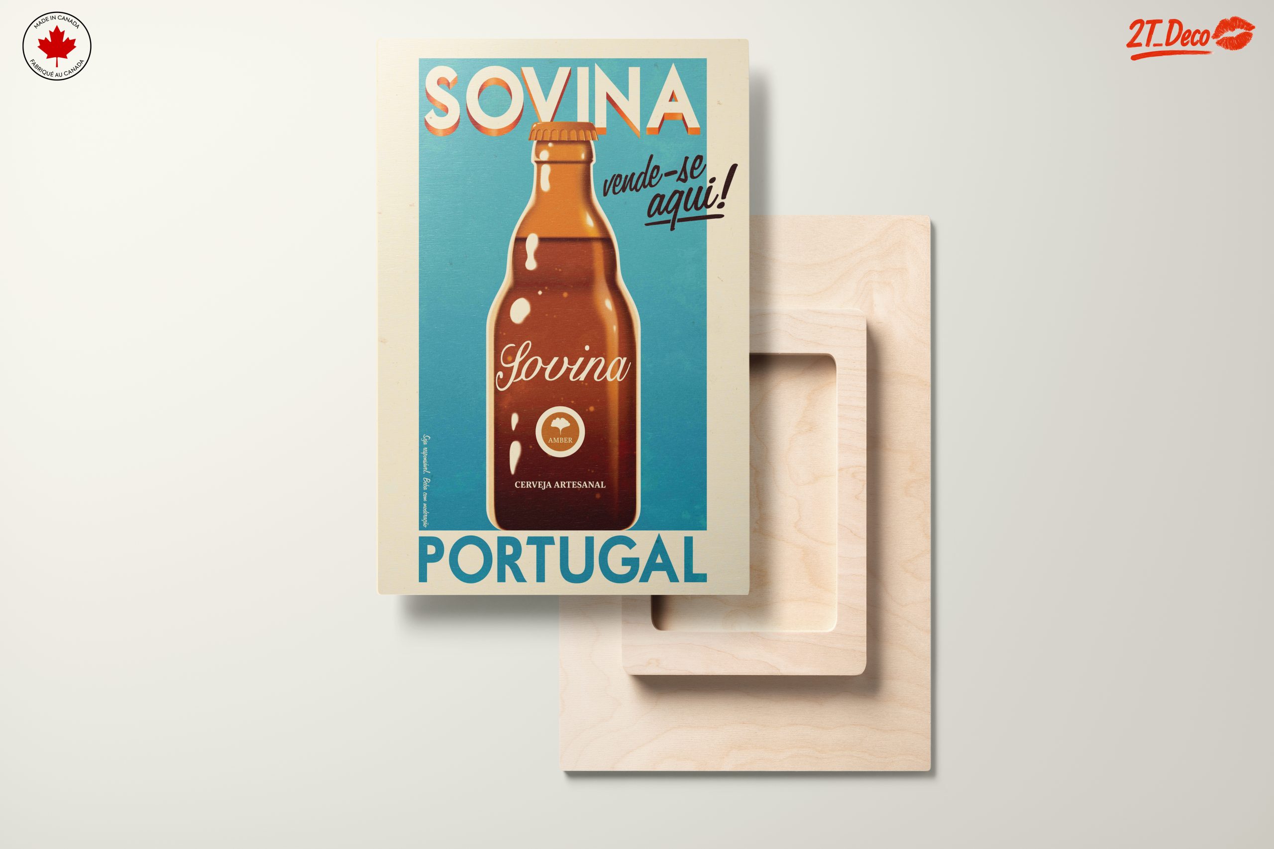 Sovina Amber Beer Vintage Advertisement - Image 11