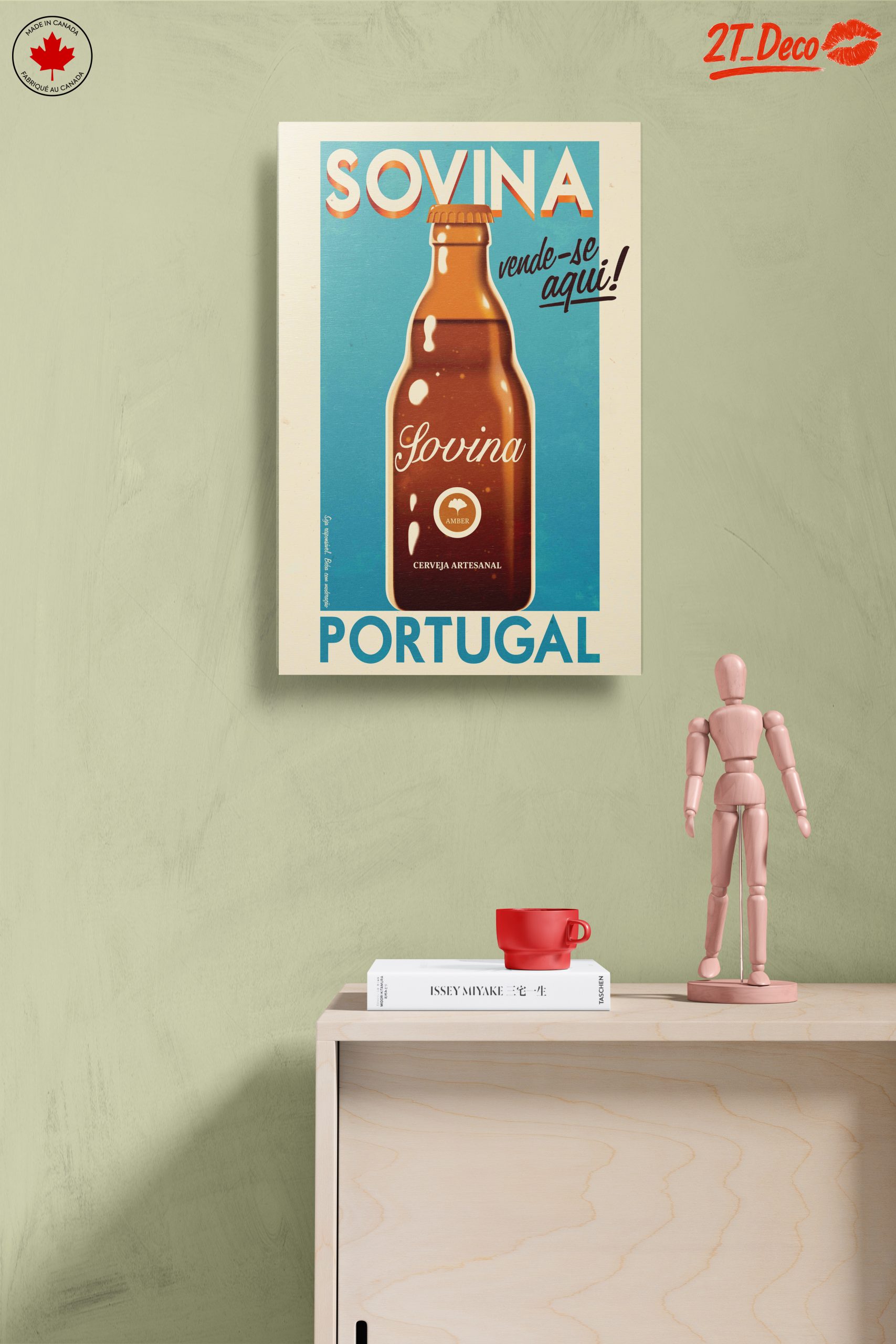 Sovina Amber Beer Vintage Advertisement - Image 14