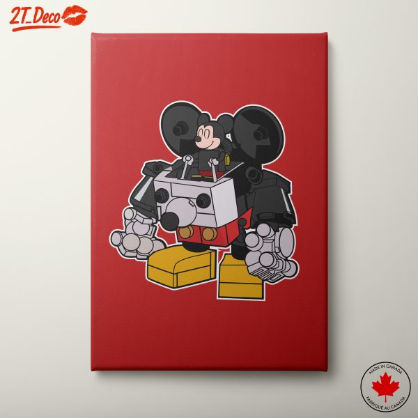 Mickey Mouse Robot Art