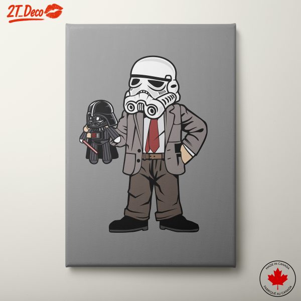 Stormtrooper Character in Business Suit