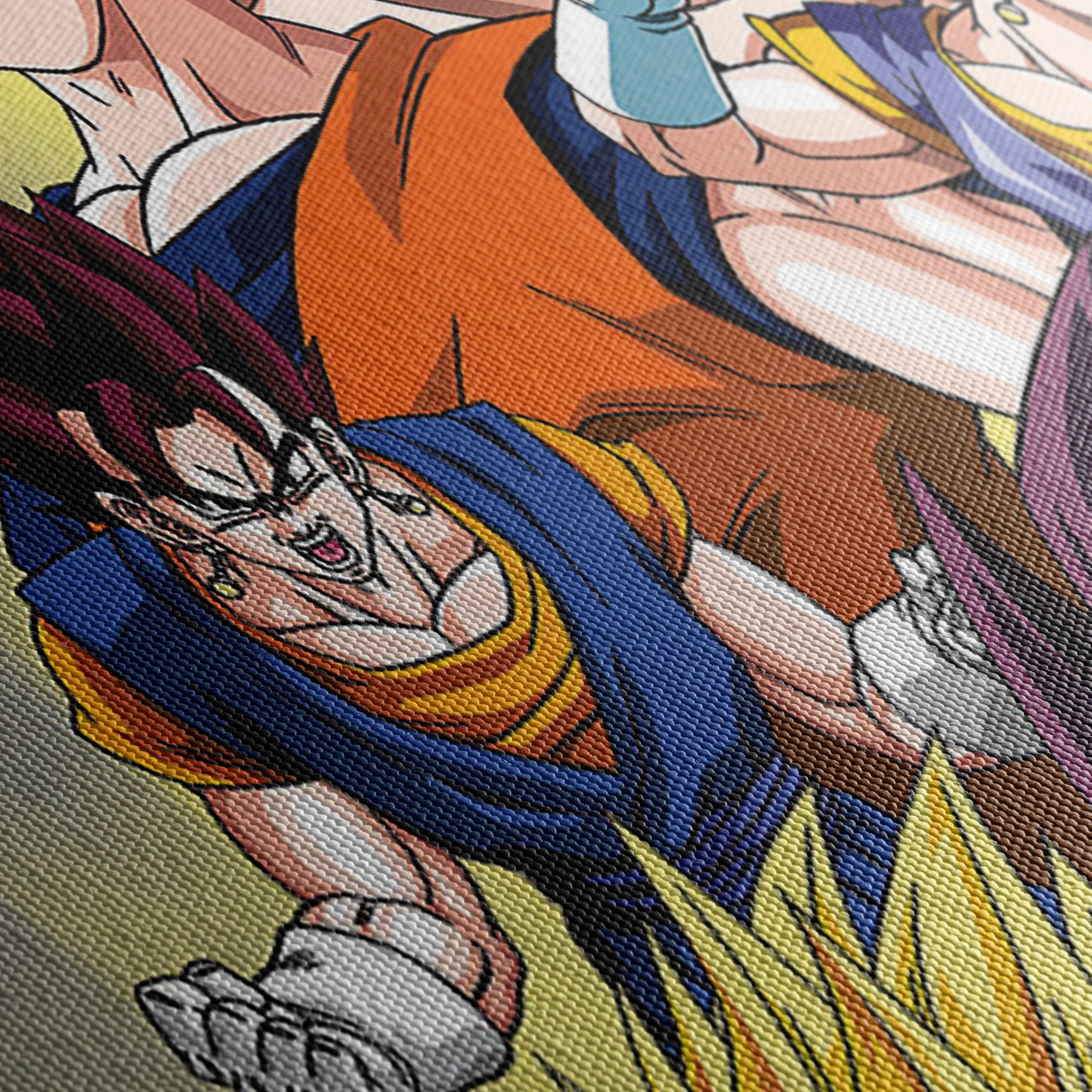 Dynamic Dragon Ball Character Wall Art - Image 5
