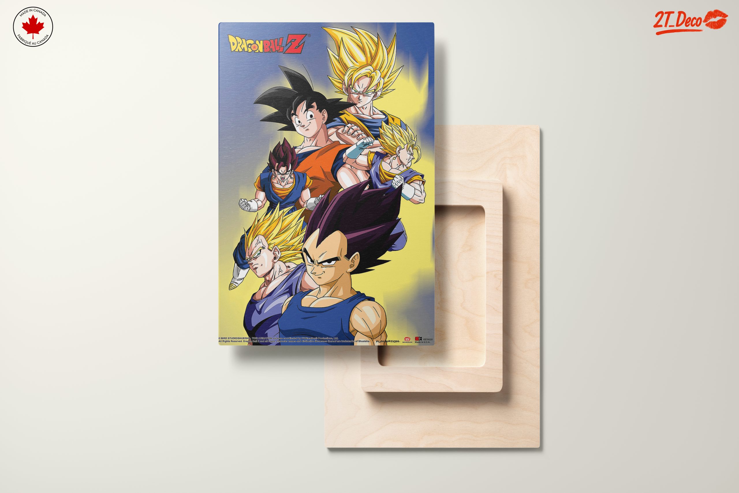 Dynamic Dragon Ball Character Wall Art - Image 11