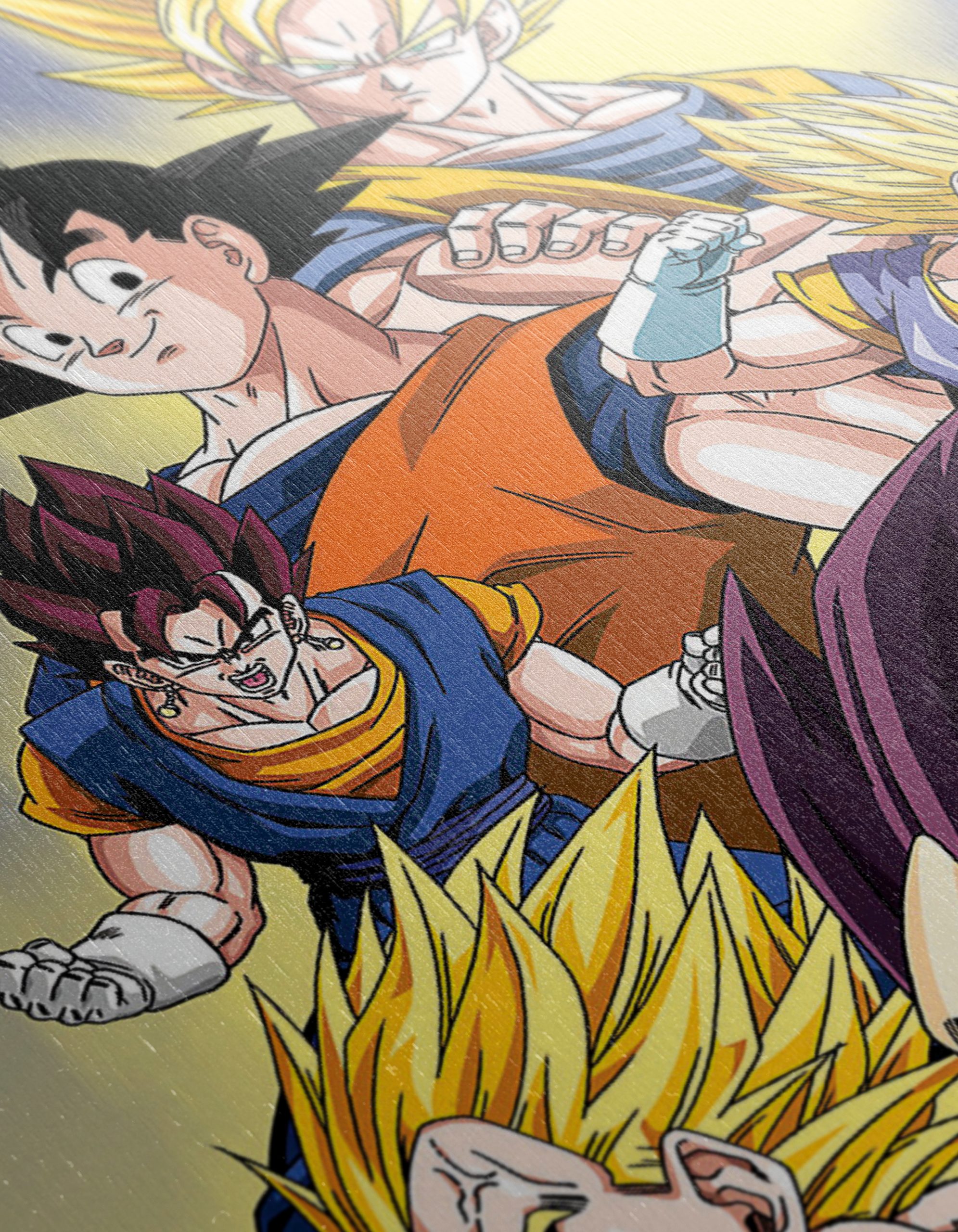 Dynamic Dragon Ball Character Wall Art - Image 12