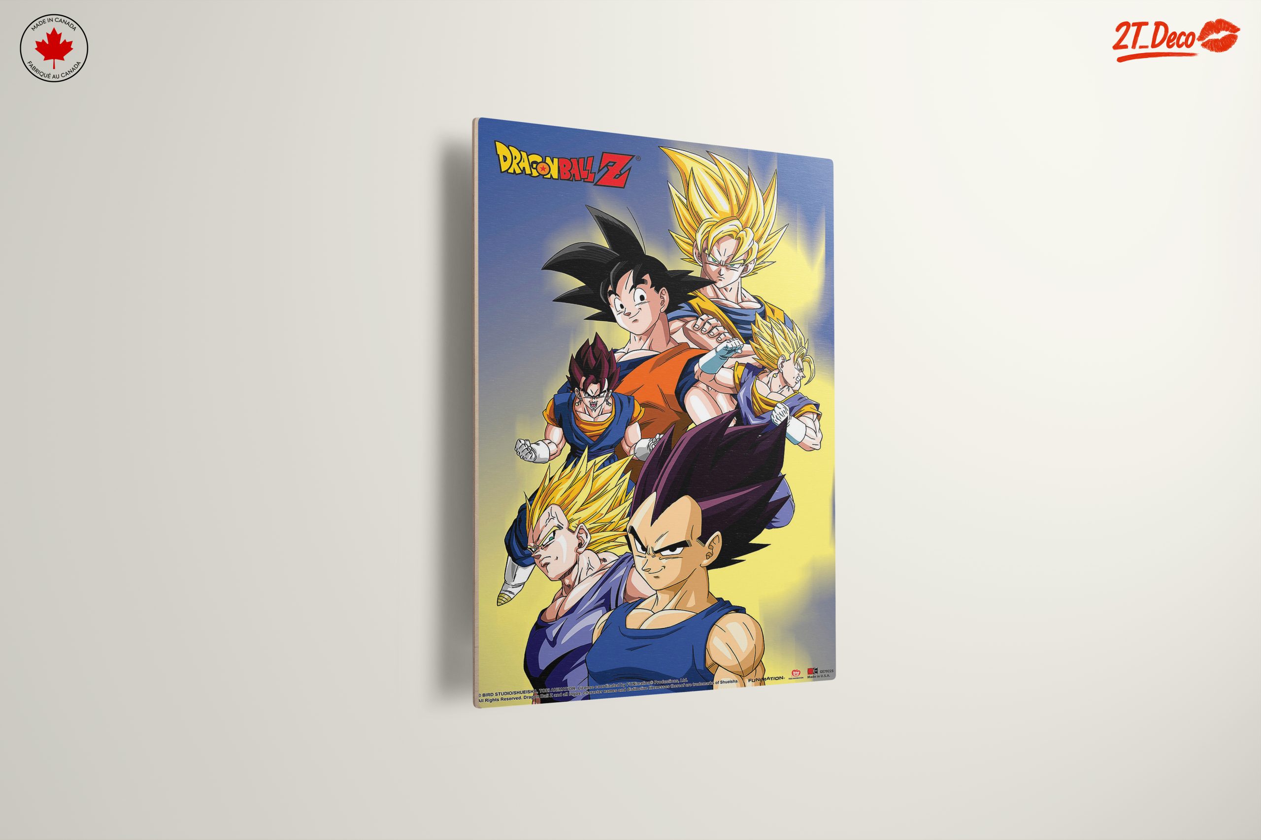 Dynamic Dragon Ball Character Wall Art - Image 13